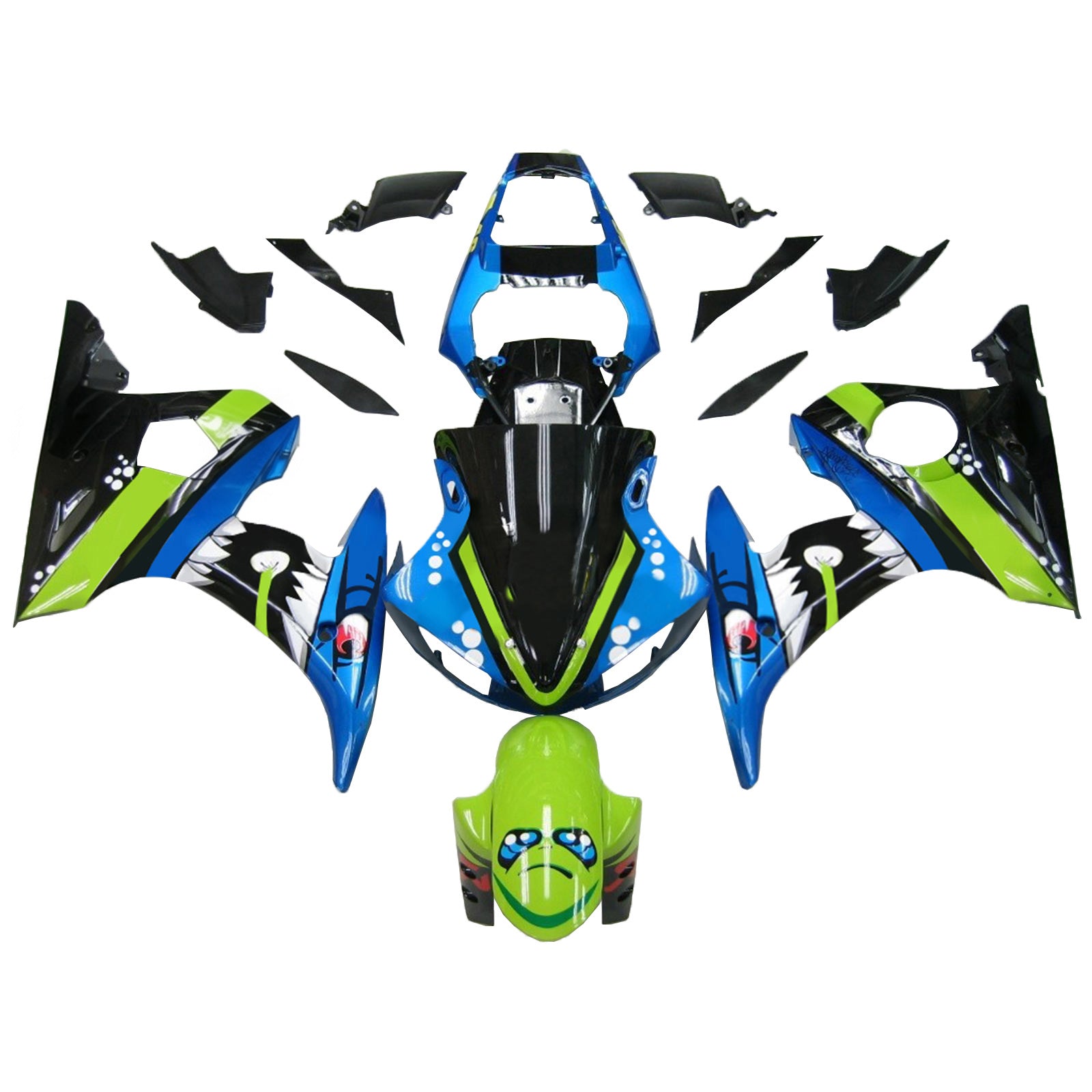 Kit de carenado para Yamaha YZF 600 R6 2003-2004 R6S 2006-2009