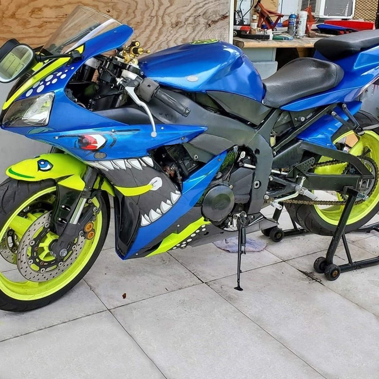 Kit de carenado para Yamaha YZF 600 R6 2003-2004 R6S 2006-2009