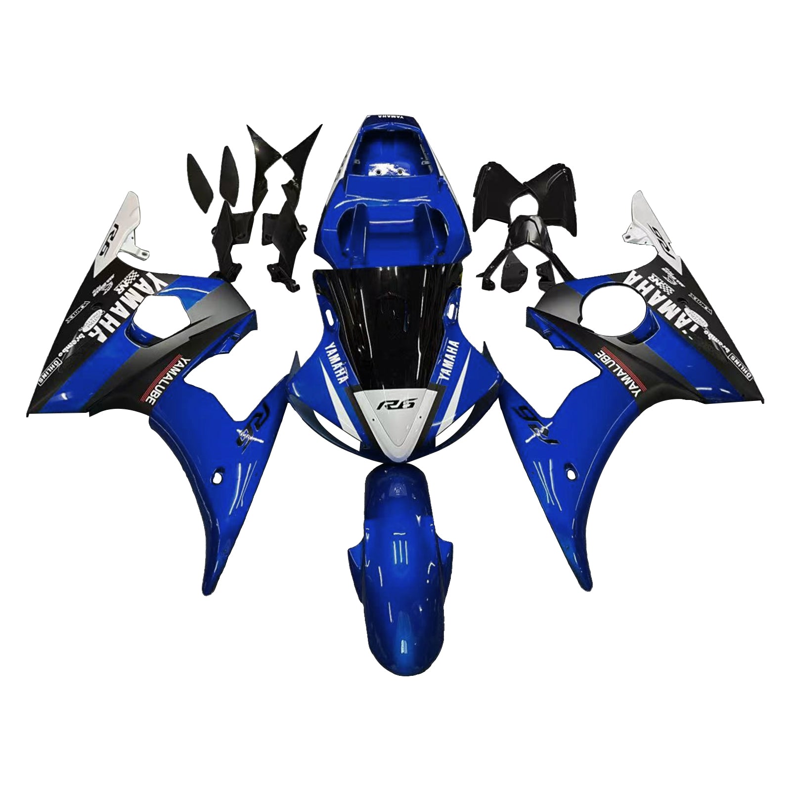 Kit Carenado Para Yamaha YZF 600 R6 2003-2004 Genérico