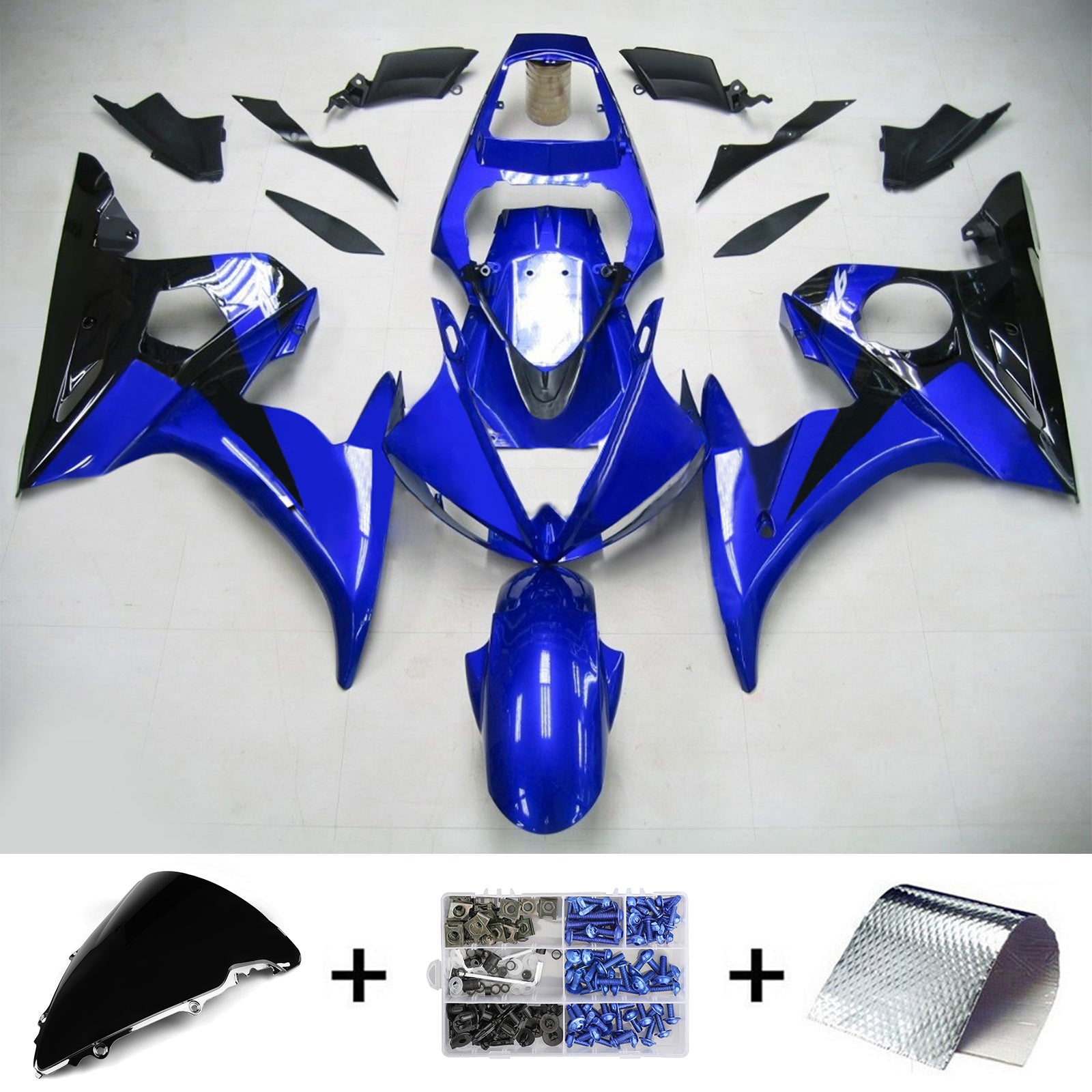 Kit de carenado para Yamaha YZF 600 R6 2003-2004 Genérico
