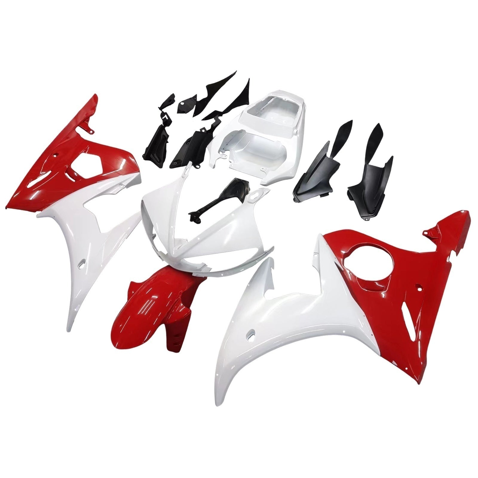 Injection Fairing Kit Bodywork Plastic ABS fit For Yamaha YZF 600 R6 2005