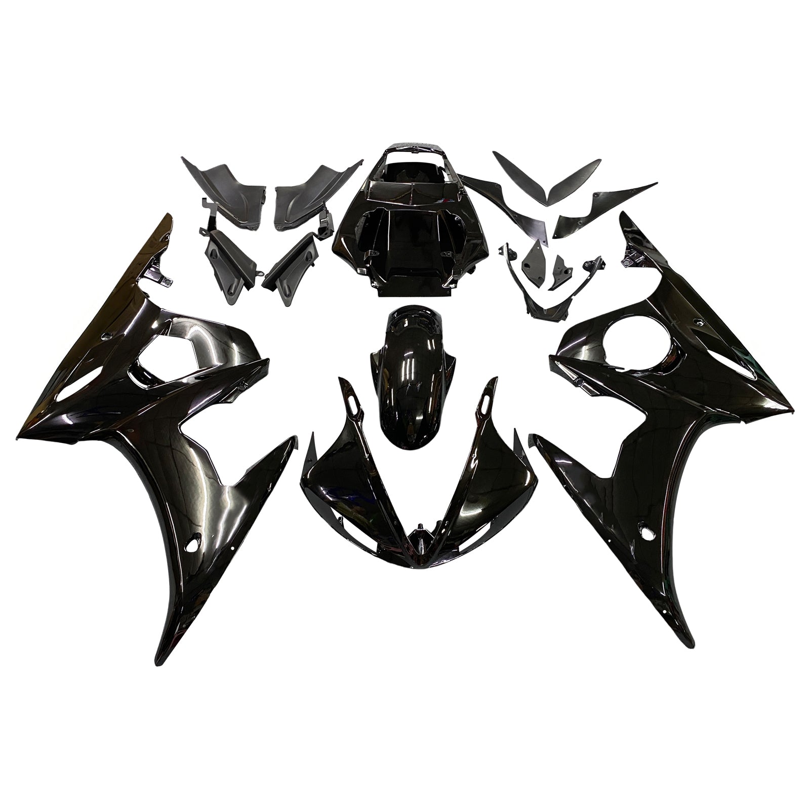 Injection Fairing Kit Bodywork Plastic ABS fit For Yamaha YZF 600 R6 2005