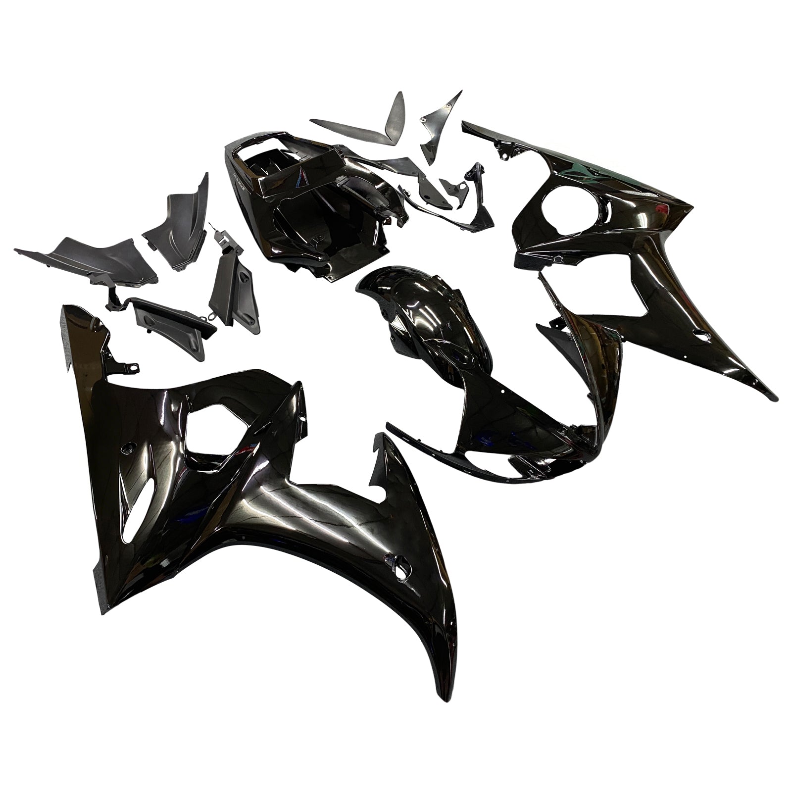 Injection Fairing Kit Bodywork Plastic ABS fit For Yamaha YZF 600 R6 2005