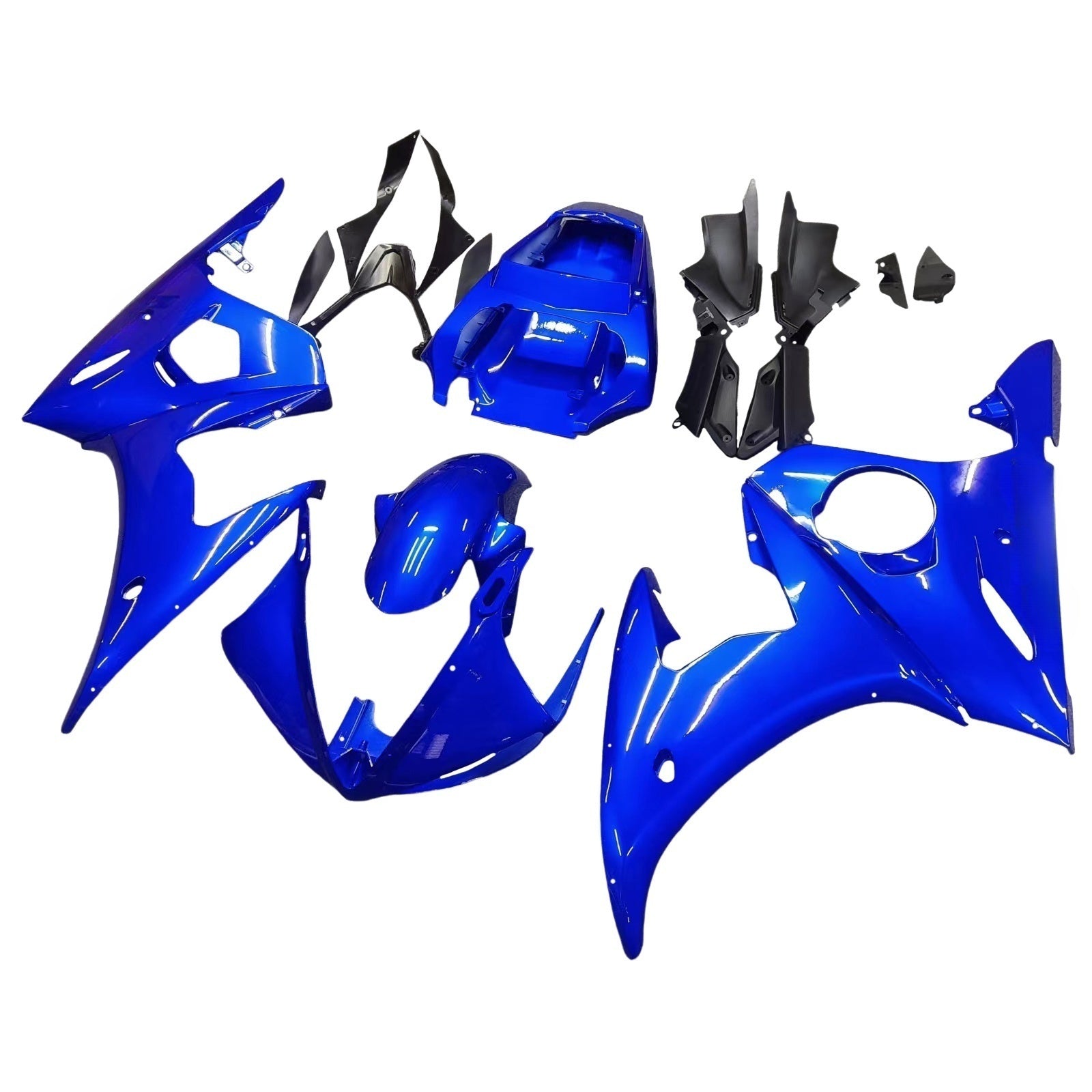 Injection Fairing Kit Bodywork Plastic ABS fit For Yamaha YZF 600 R6 2005