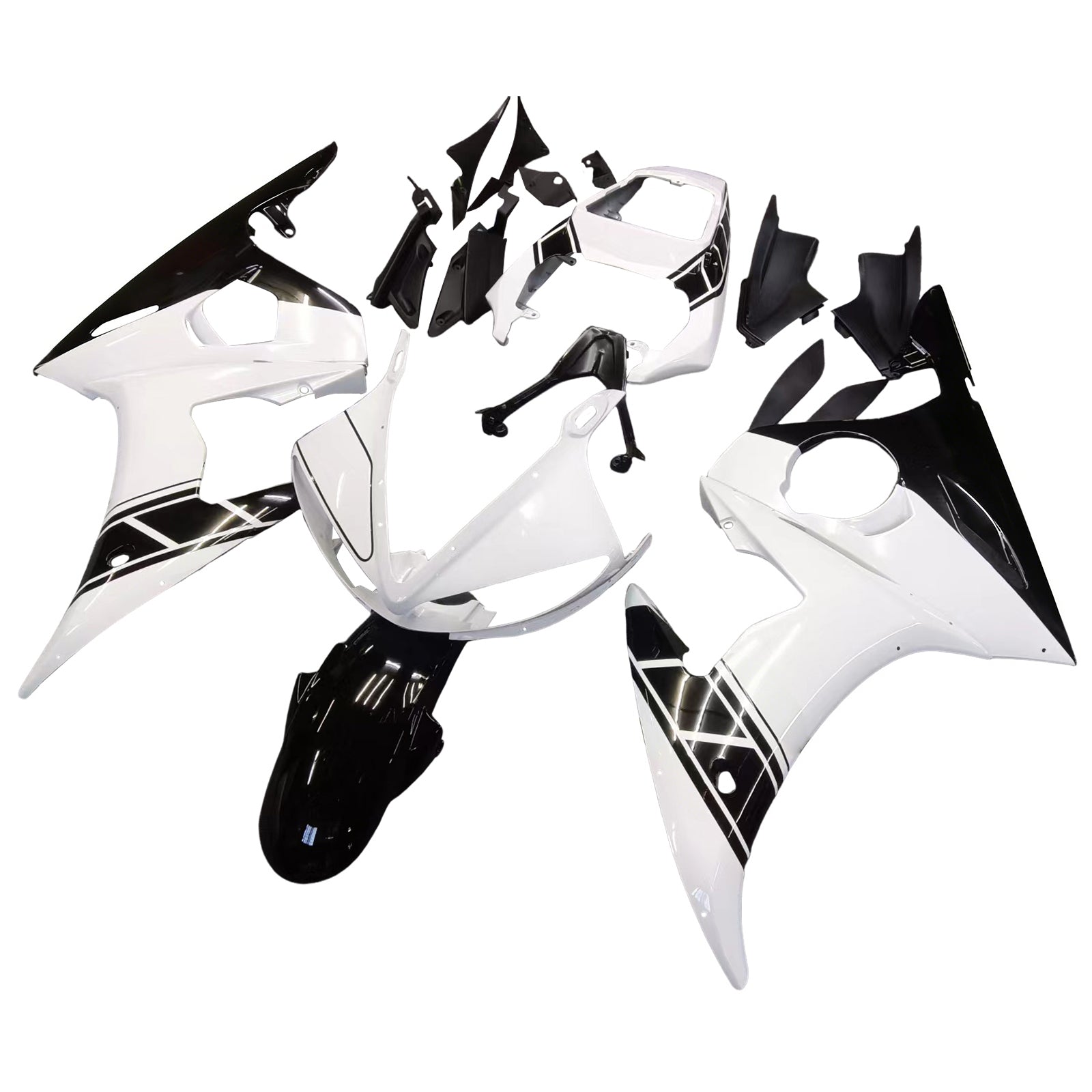 Injection Fairing Kit Bodywork Plastic ABS fit For Yamaha YZF 600 R6 2005