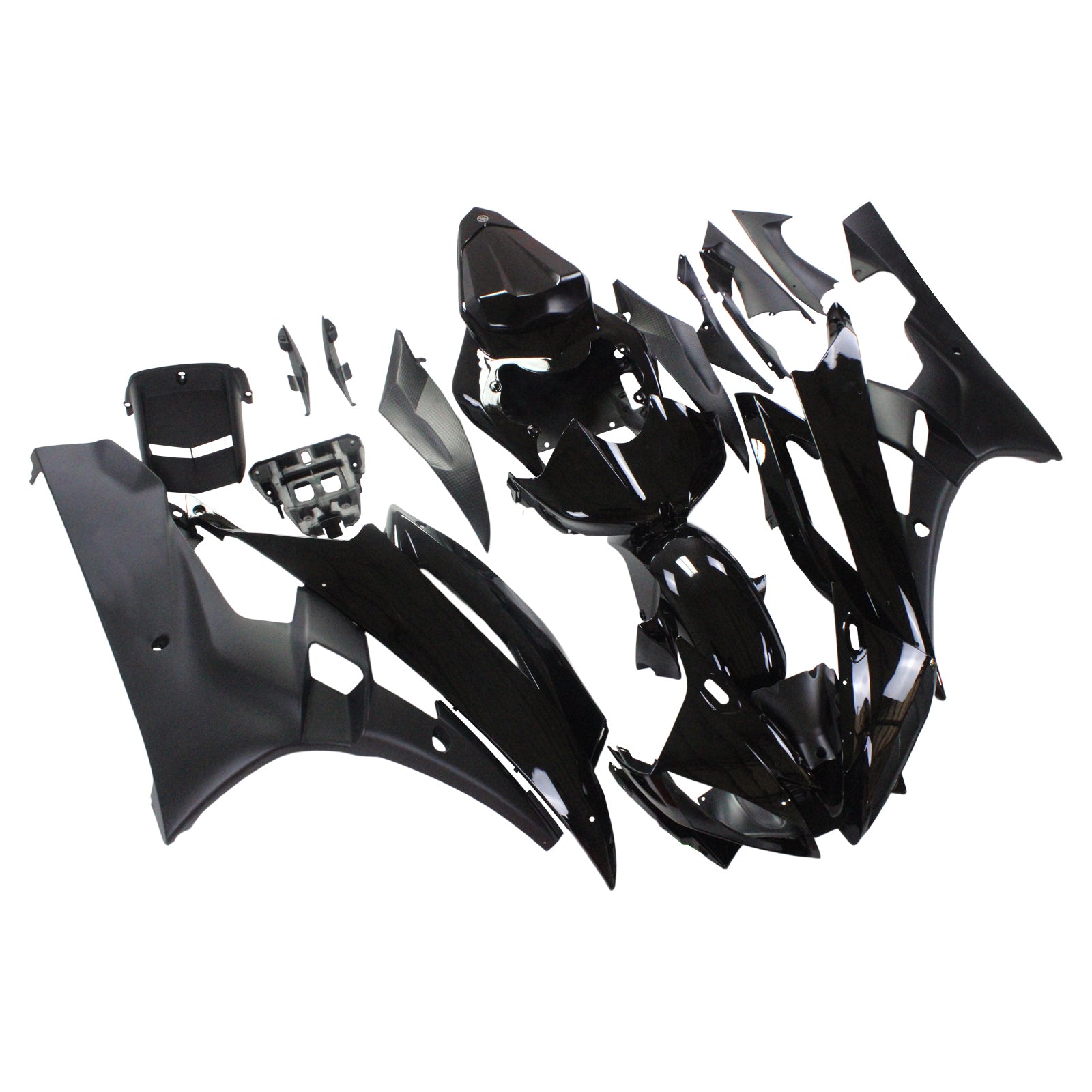 Fairings 2006-2007 Yamaha YZF-R6 Contrast Black R6  Generic