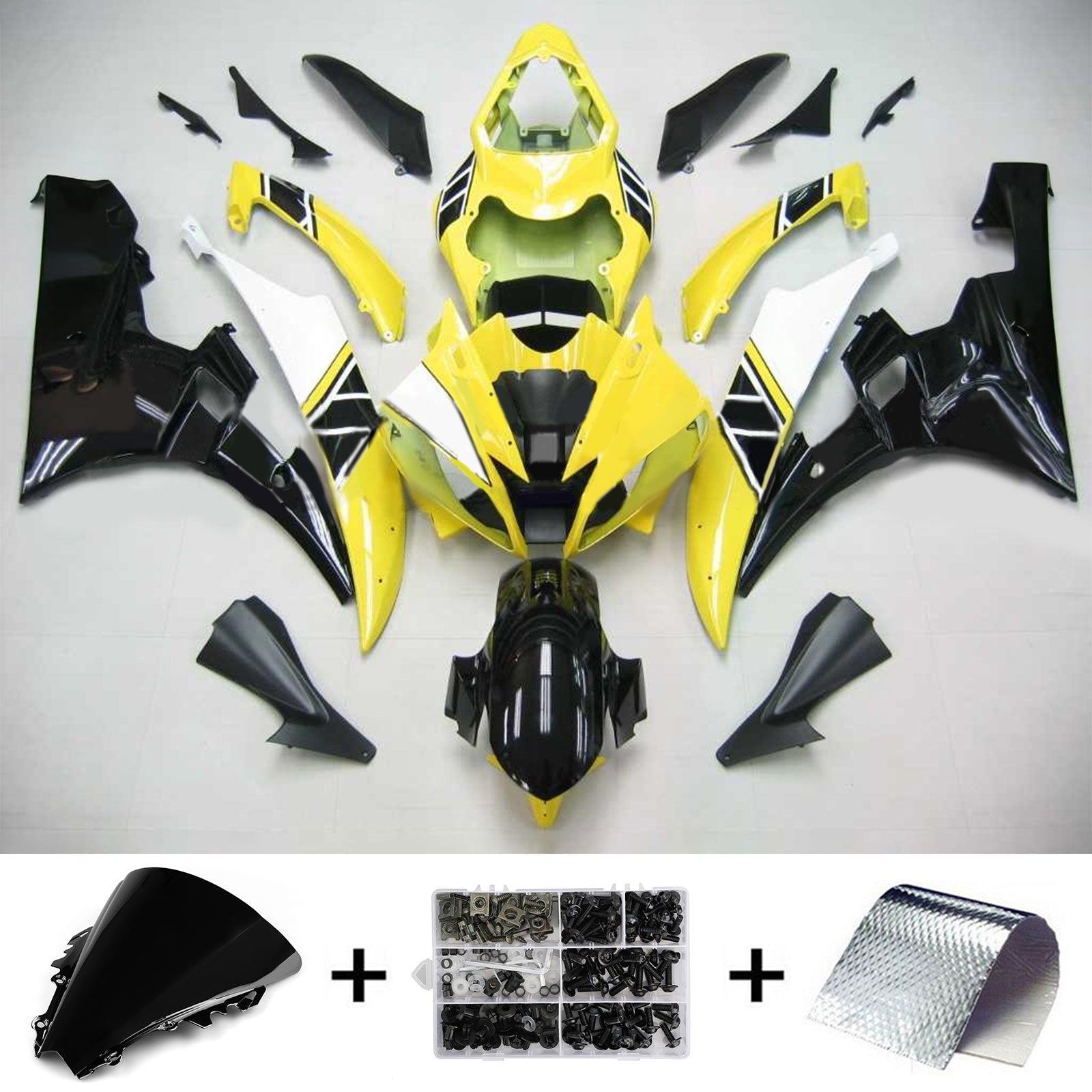 Kit Carenado Para Yamaha YZF 600 R6 2006-2007 Genérico