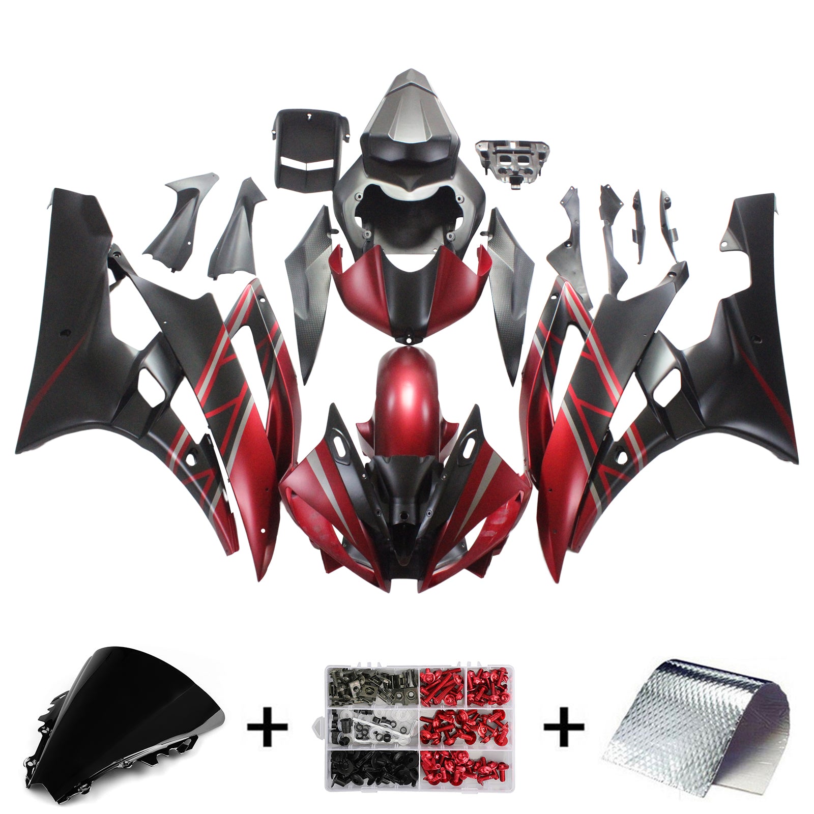 Kit Carenado Para Yamaha YZF 600 R6 2006-2007 Genérico