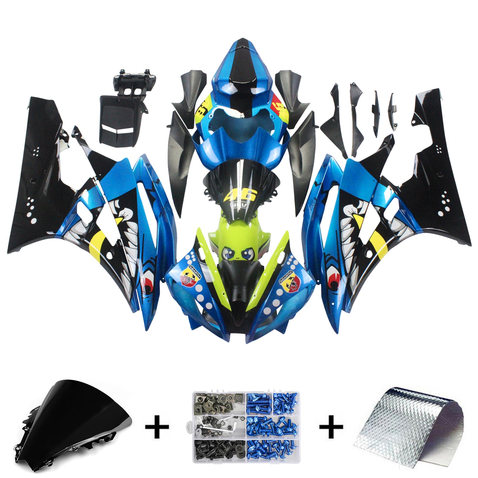 Fairing Kit For Yamaha YZF 600 R6 2006-2007 Generic