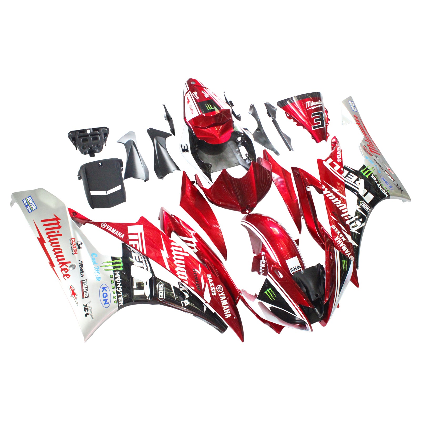 Fairing Kit For Yamaha YZF 600 R6 2006-2007 Generic