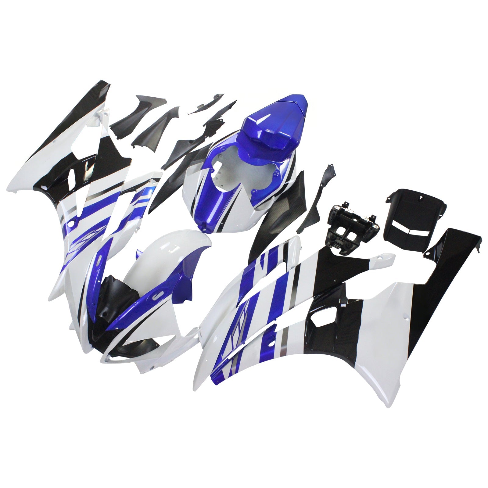 야마하 YZF 600 R6 2006-2007 페어링 키트 차체 플라스틱 ABS