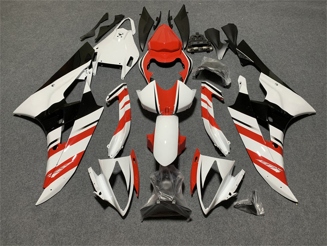 야마하 YZF 600 R6 2006-2007 페어링 키트 차체 플라스틱 ABS