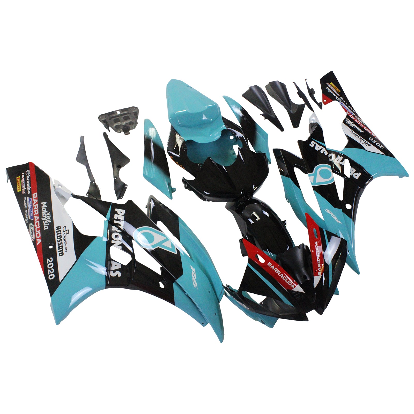 Yamaha YZF 600 R6 2006-2007 Fairing Kit Bodywork Plastic ABS