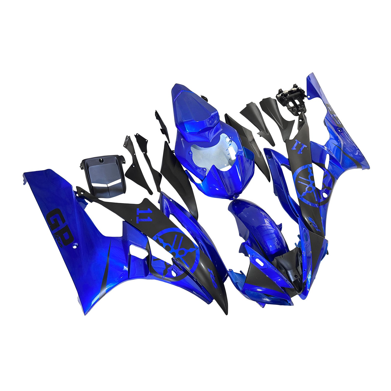 Yamaha YZF 600 R6 2006-2007 Fairing Kit Bodywork Plastic ABS