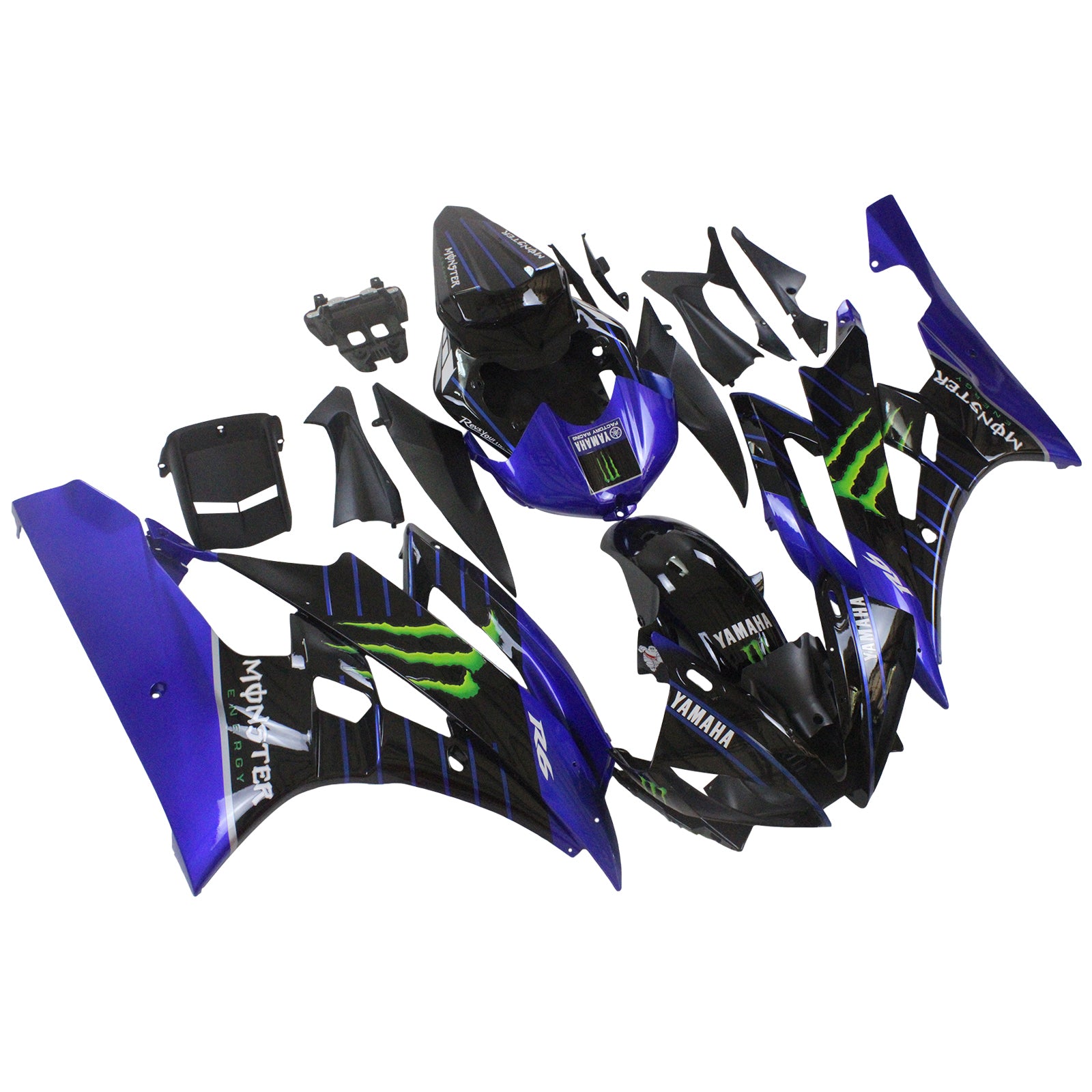 Yamaha YZF 600 R6 2006-2007 Fairing Kit Bodywork Plastic ABS