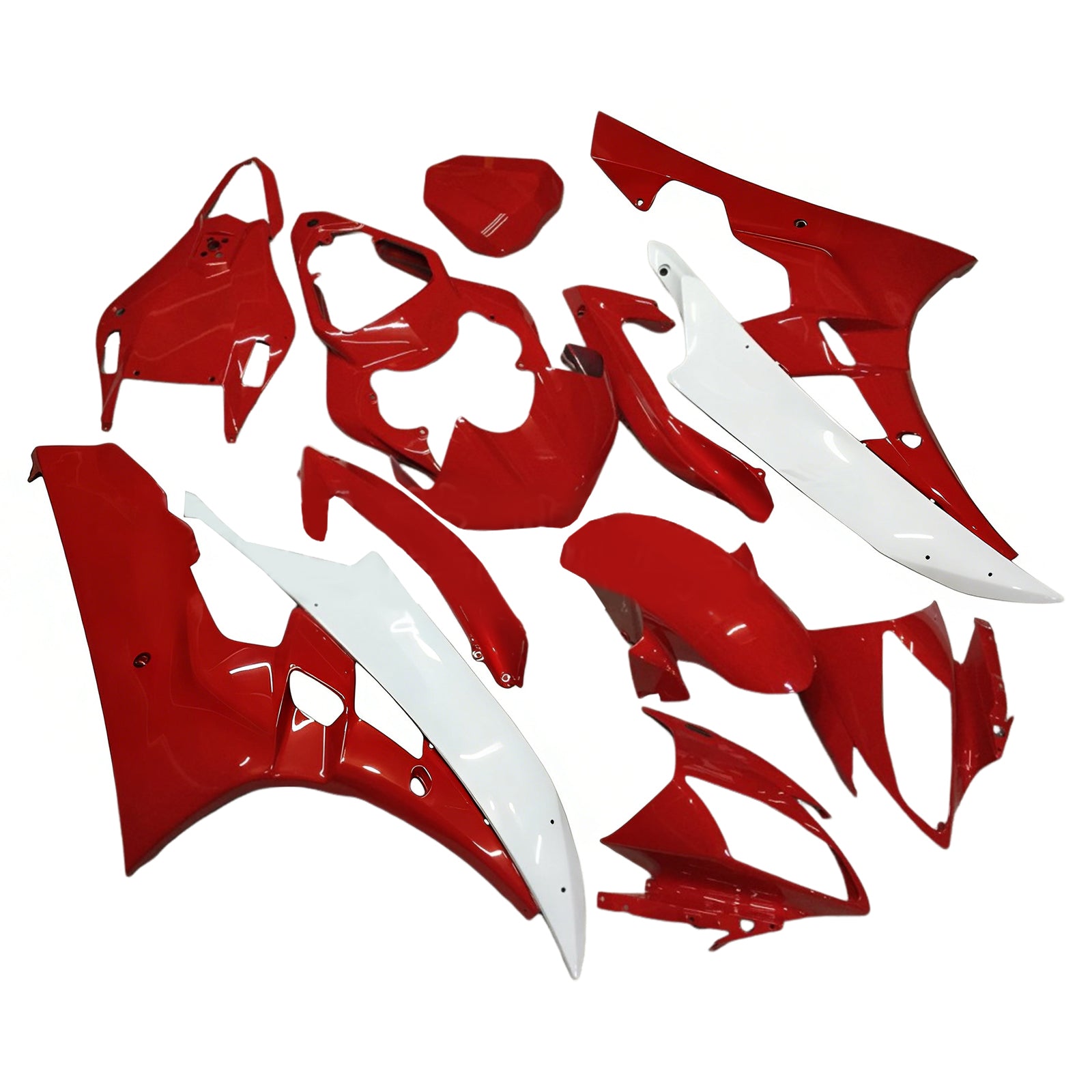 Yamaha YZF 600 R6 2006-2007 Fairing Kit Bodywork Plastic ABS