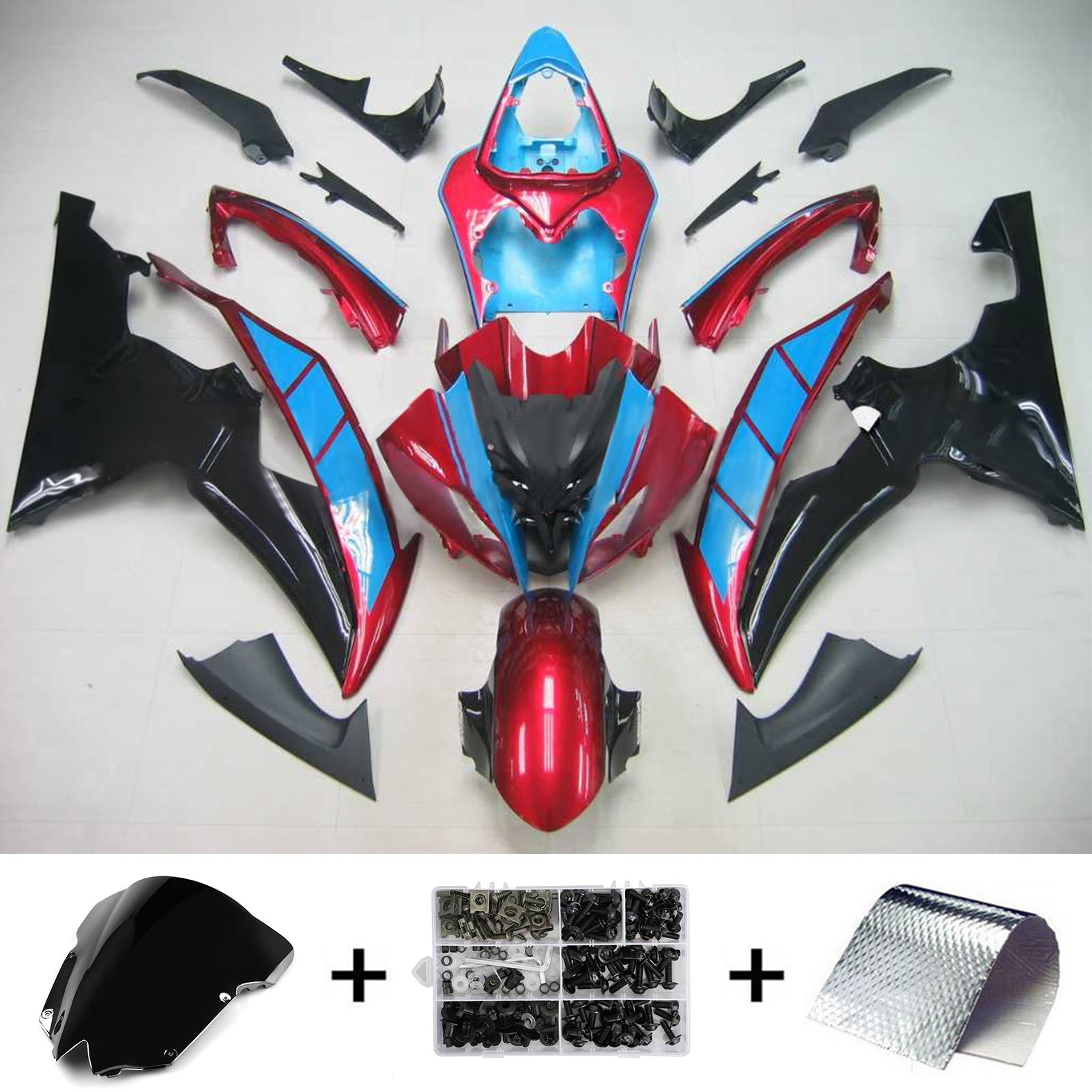 야마하 YZF 600 R6 2008-2016용 일반 페어링 키트