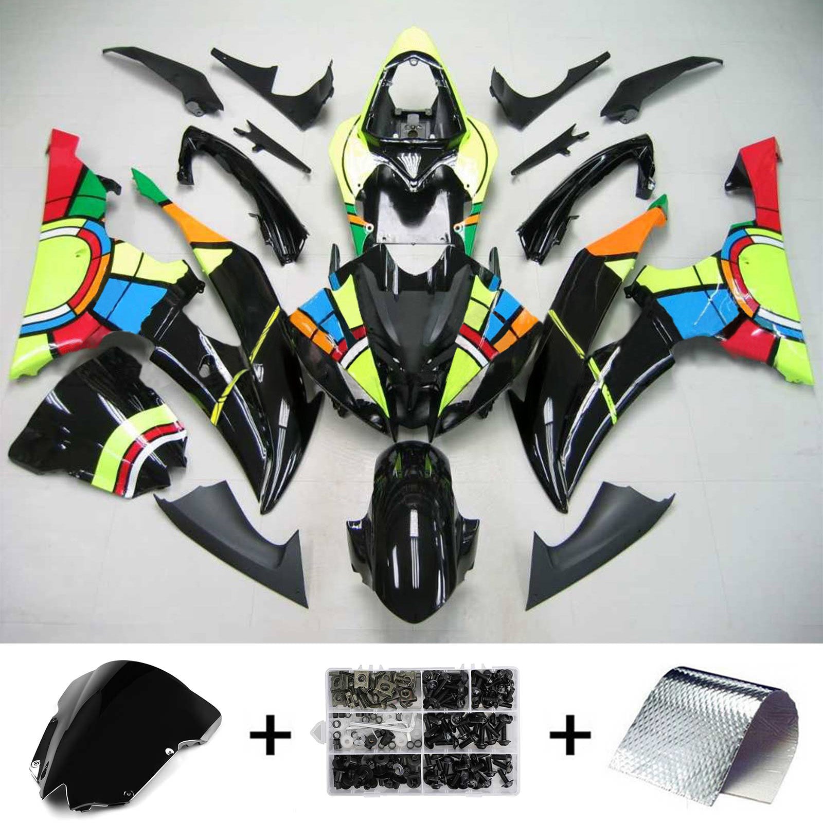 야마하 YZF 600 R6 2008-2016용 일반 페어링 키트