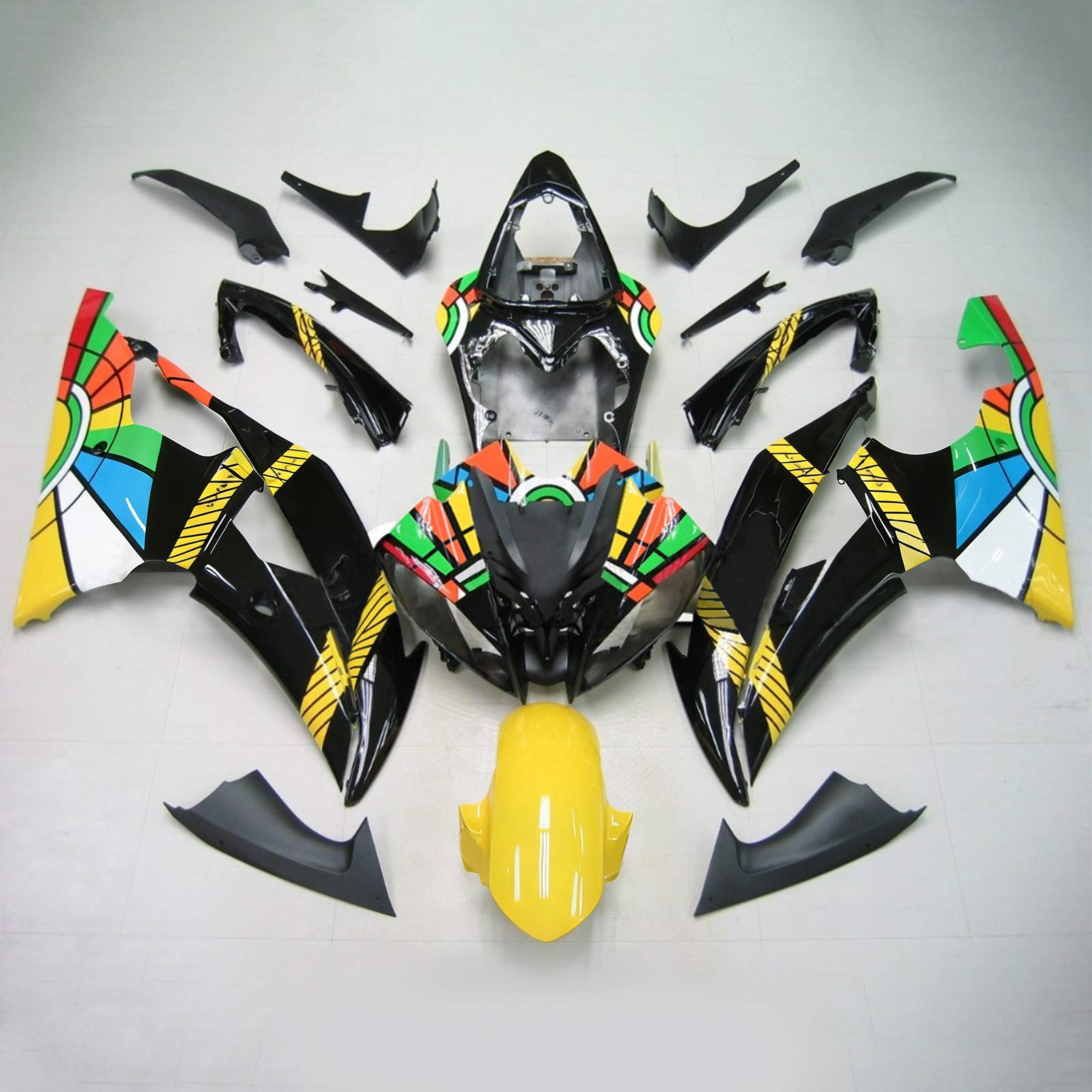 Kit Carenado Para Yamaha YZF 600 R6 2008-2016 Genérico