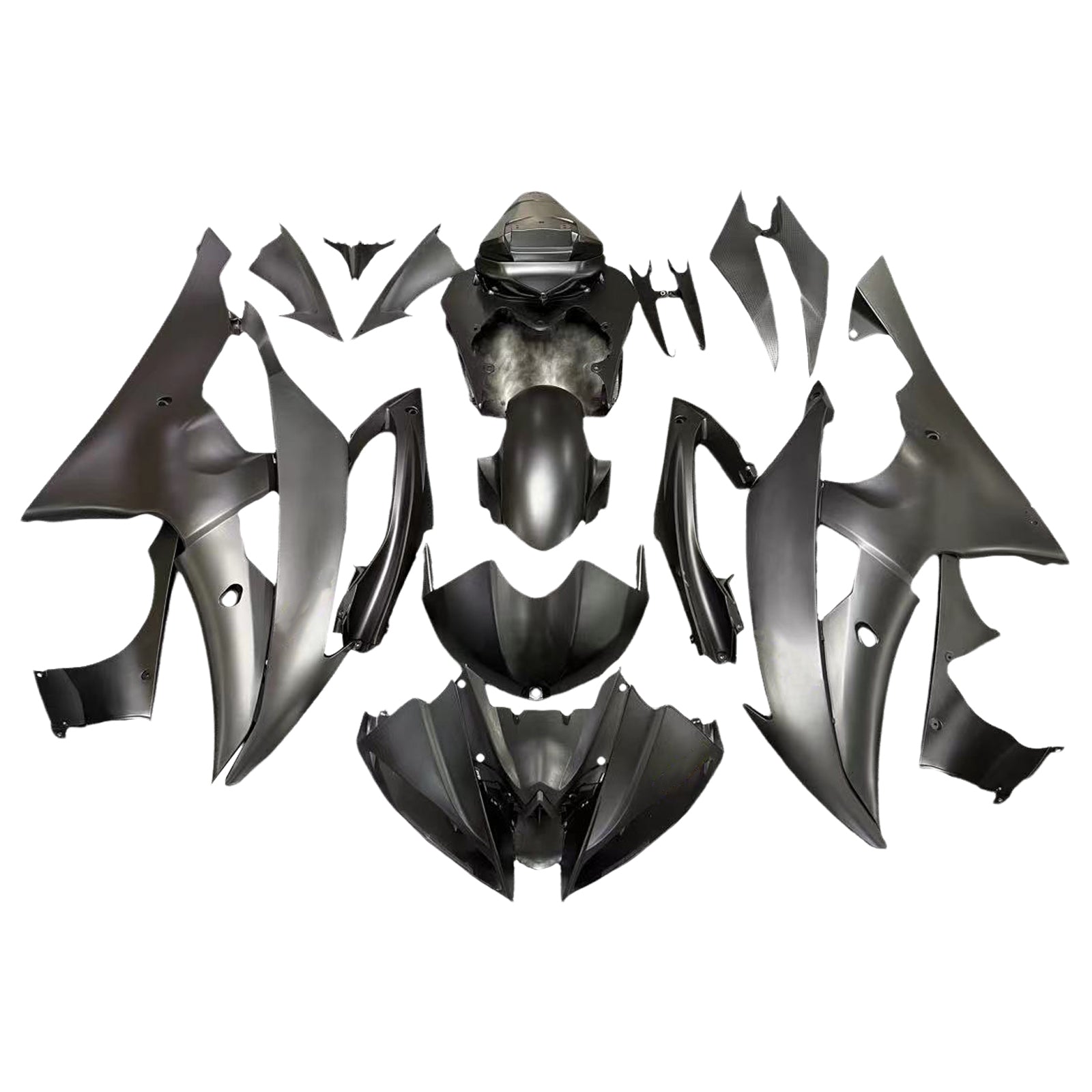 야마하 YZF 600 R6 2008-2016 페어링 키트 차체 플라스틱 ABS