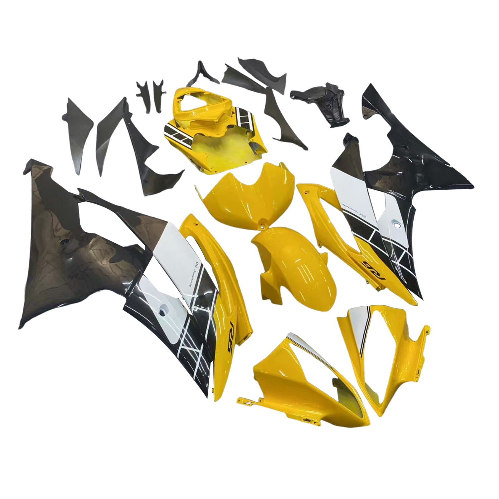 Yamaha YZF 600 R6 2008-2016 Fairing Kit Bodywork Plastic ABS