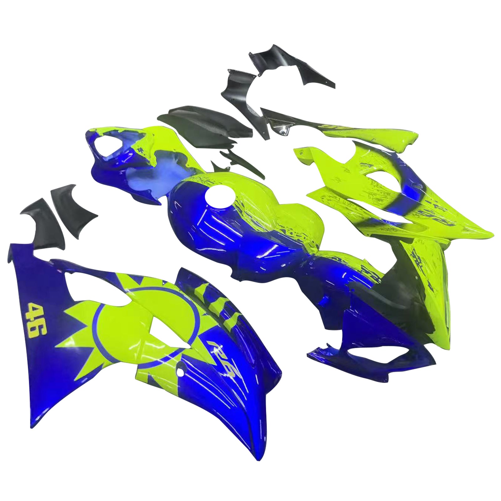 Yamaha YZF 600 R6 2008-2016 Fairing Kit Bodywork Plastic ABS