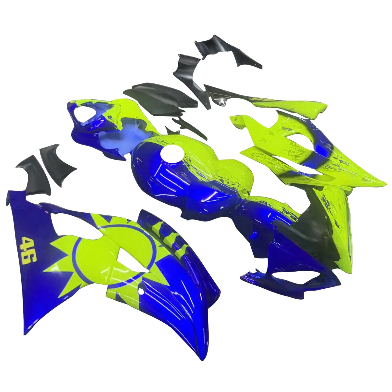 Yamaha YZF 600 R6 2008-2016 Fairing Kit Bodywork Plastic ABS