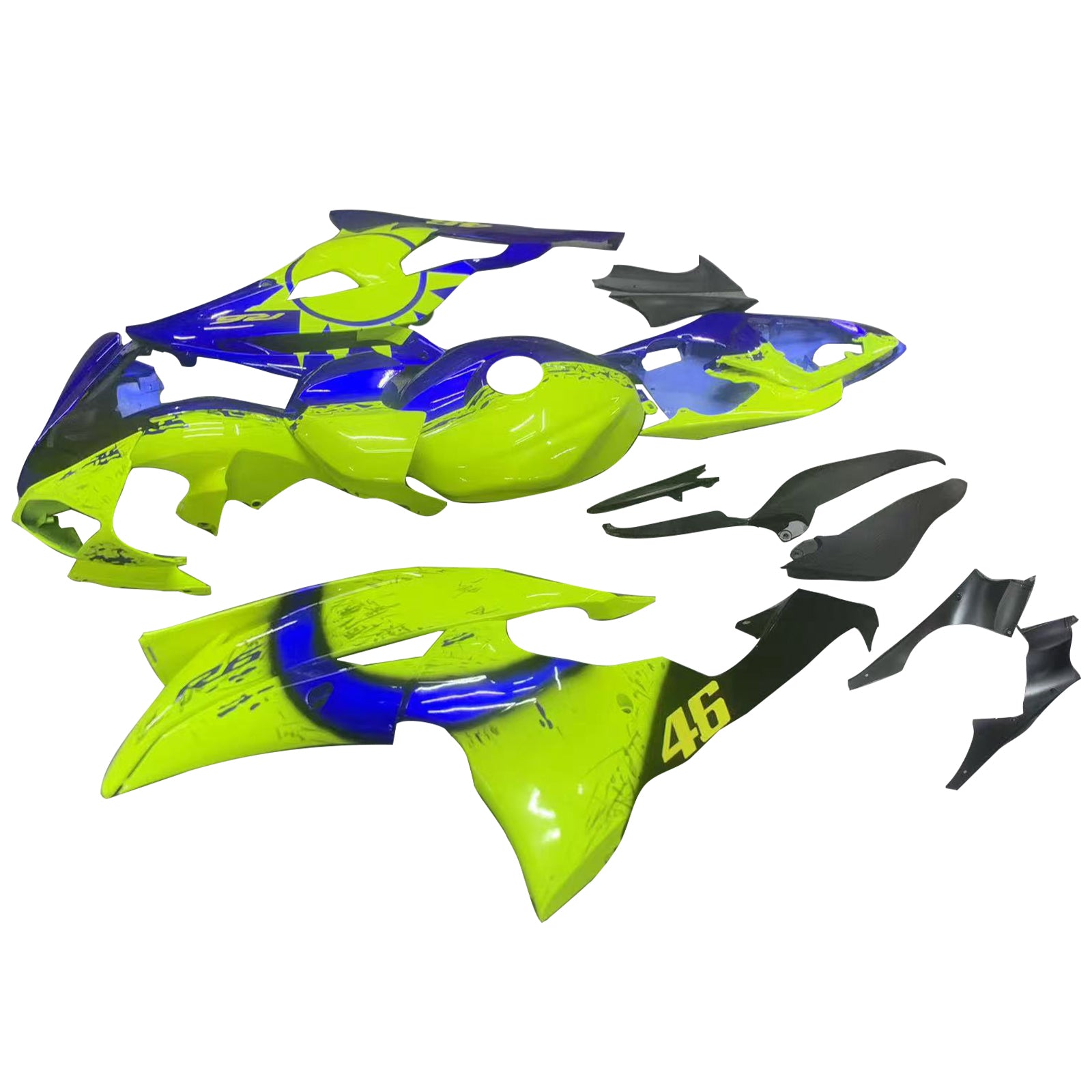 Yamaha YZF 600 R6 2008-2016 Fairing Kit Bodywork Plastic ABS