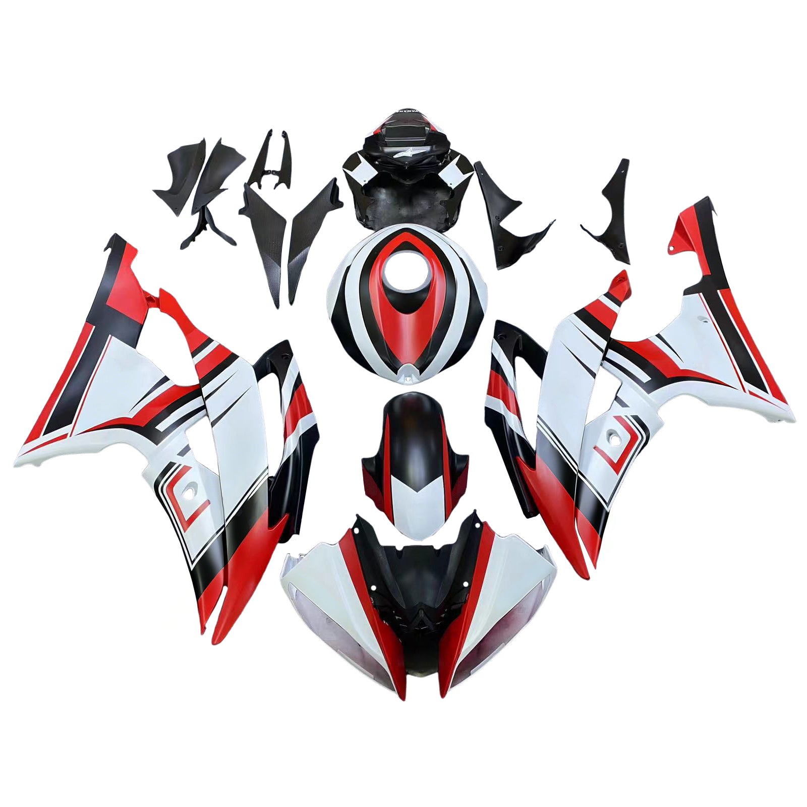 Yamaha YZF 600 R6 2008-2016 Fairing Kit Bodywork Plastic ABS