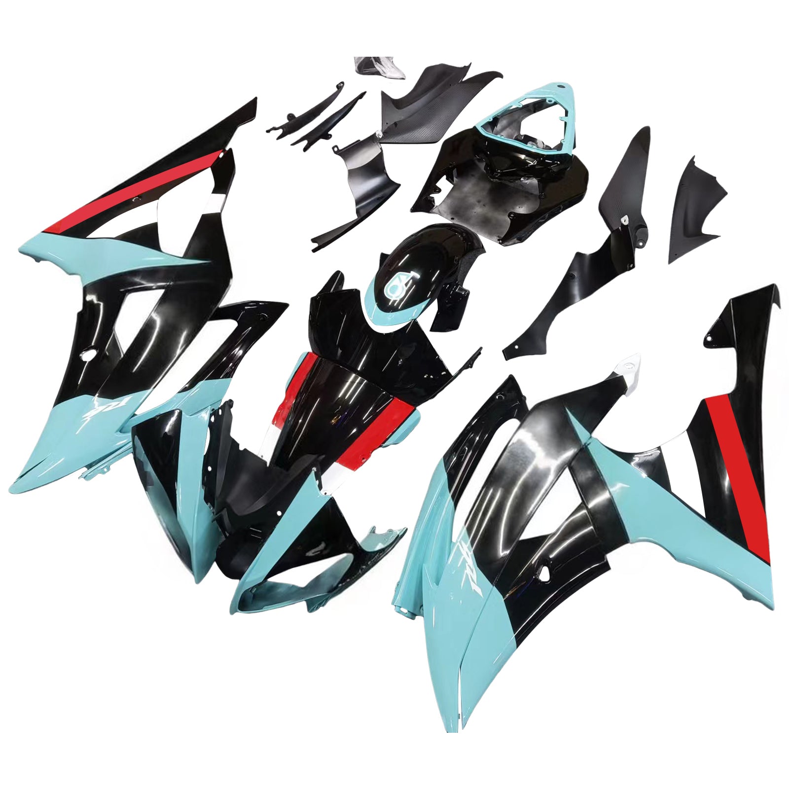 Yamaha YZF 600 R6 2008-2016 Fairing Kit Bodywork Plastic ABS