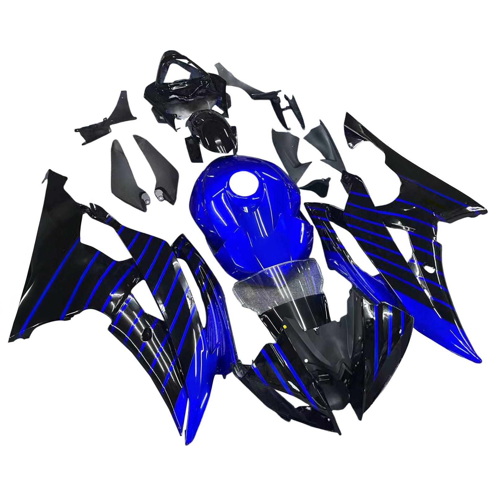 Yamaha YZF 600 R6 2008-2016 Fairing Kit Bodywork Plastic ABS