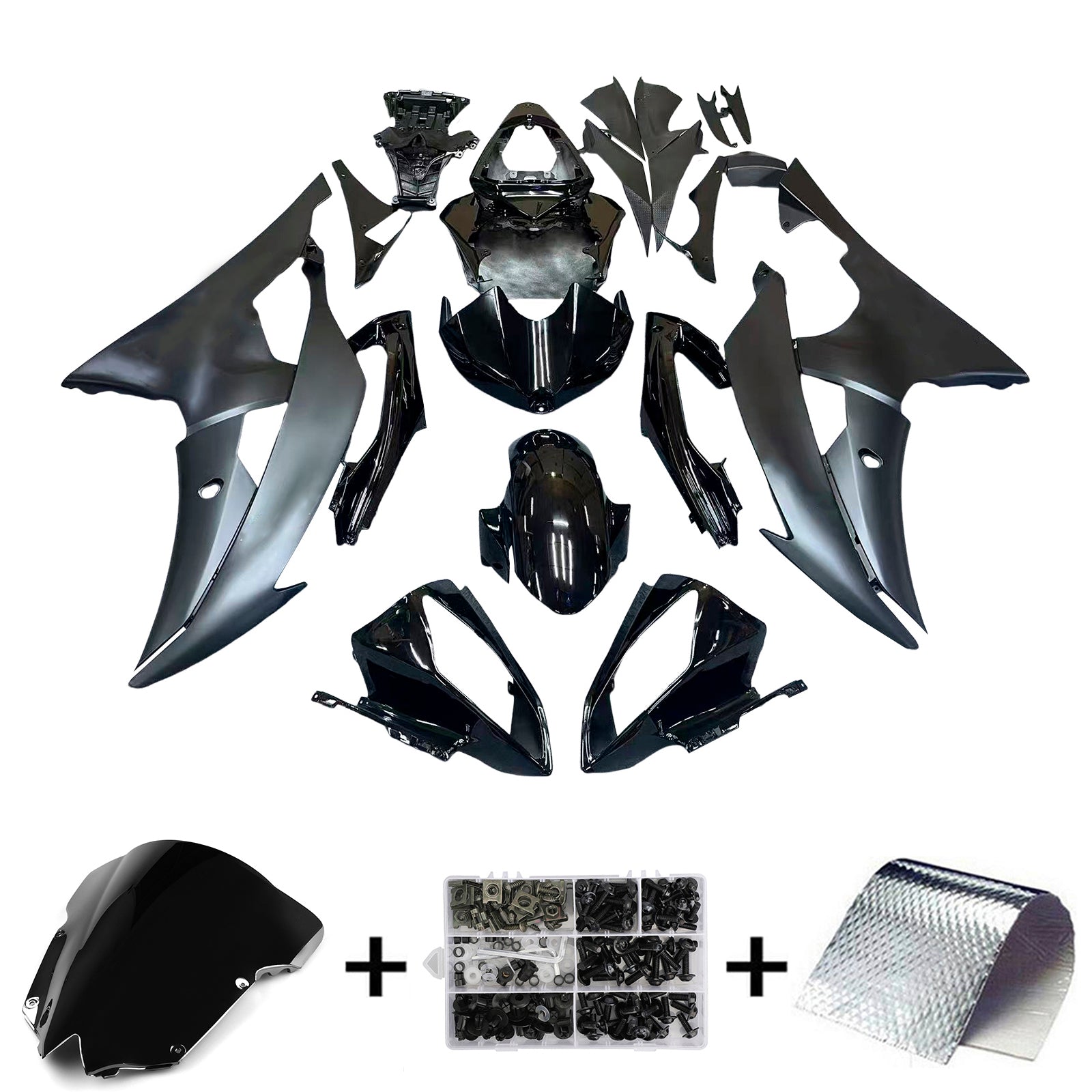Yamaha YZF 600 R6 2008-2016 Fairing Kit Bodywork Plastic ABS