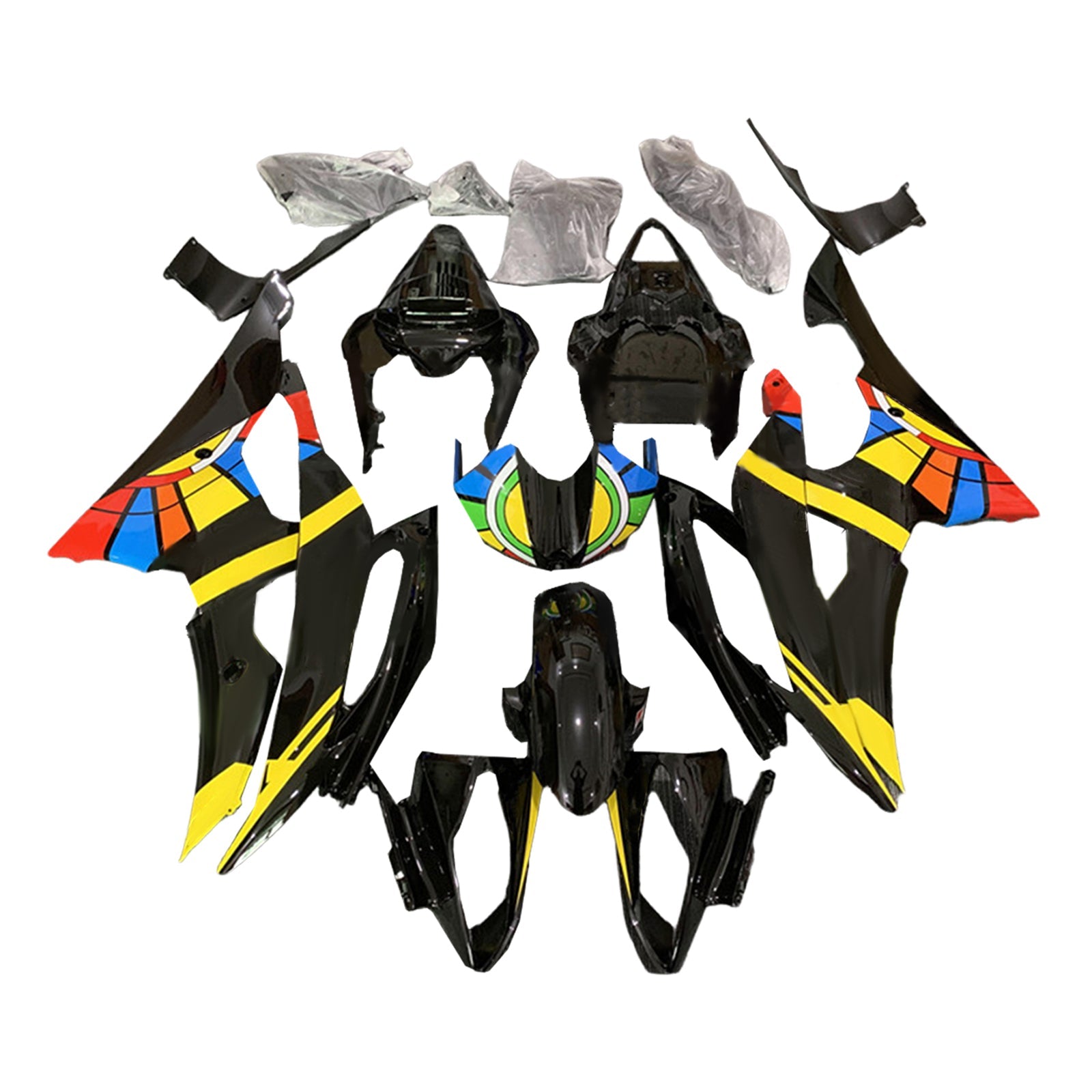 Yamaha YZF 600 R6 2008-2016 Fairing Kit Bodywork Plastic ABS