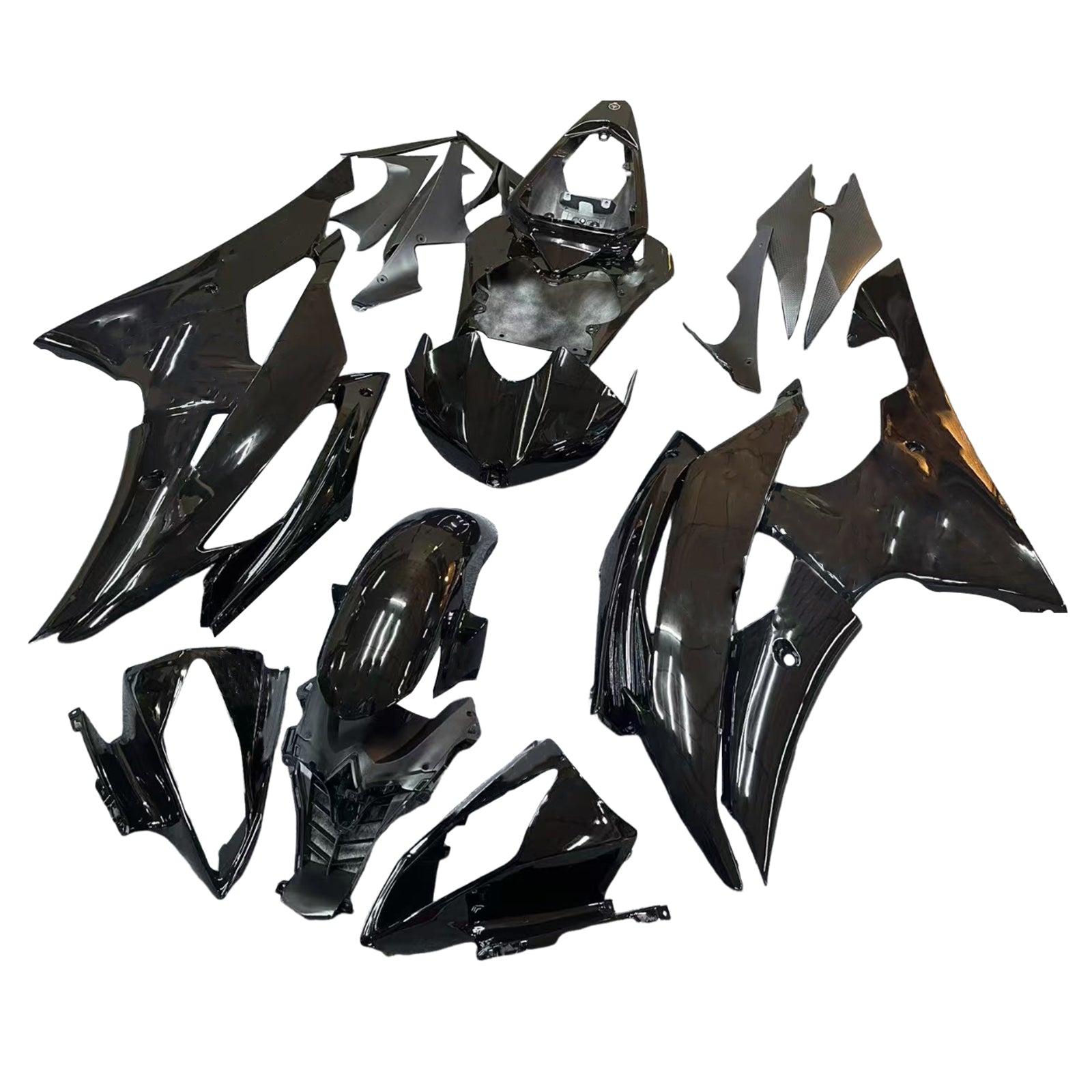 Injection Fairing Kit Bodywork Plastic ABS fit For Yamaha YZF 600 R6 2008-2016