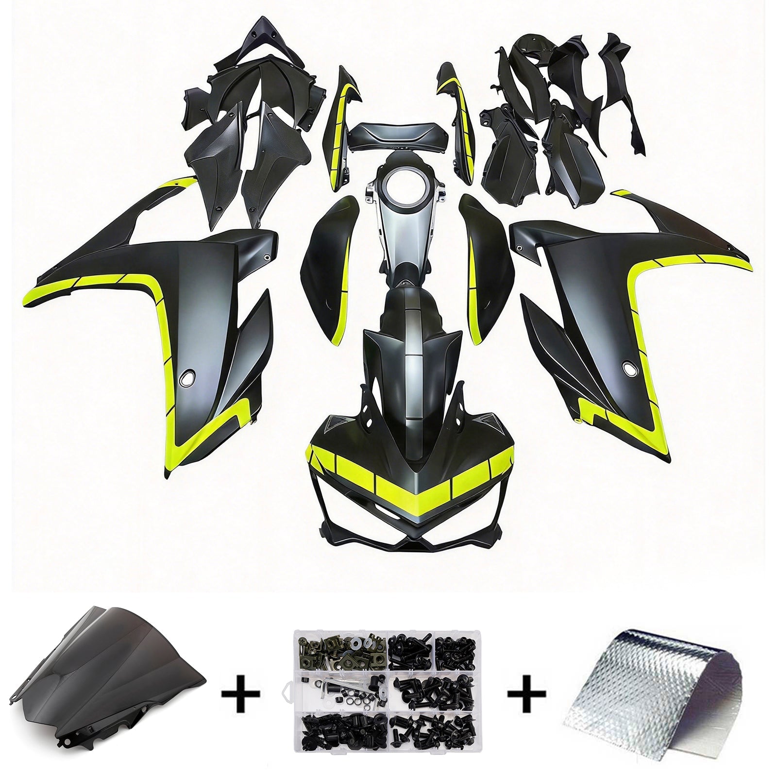 Fairing Kit Bodywork ABS fit For Yamaha YZF-R3 2014-2018 R25 2015-2017 Generic