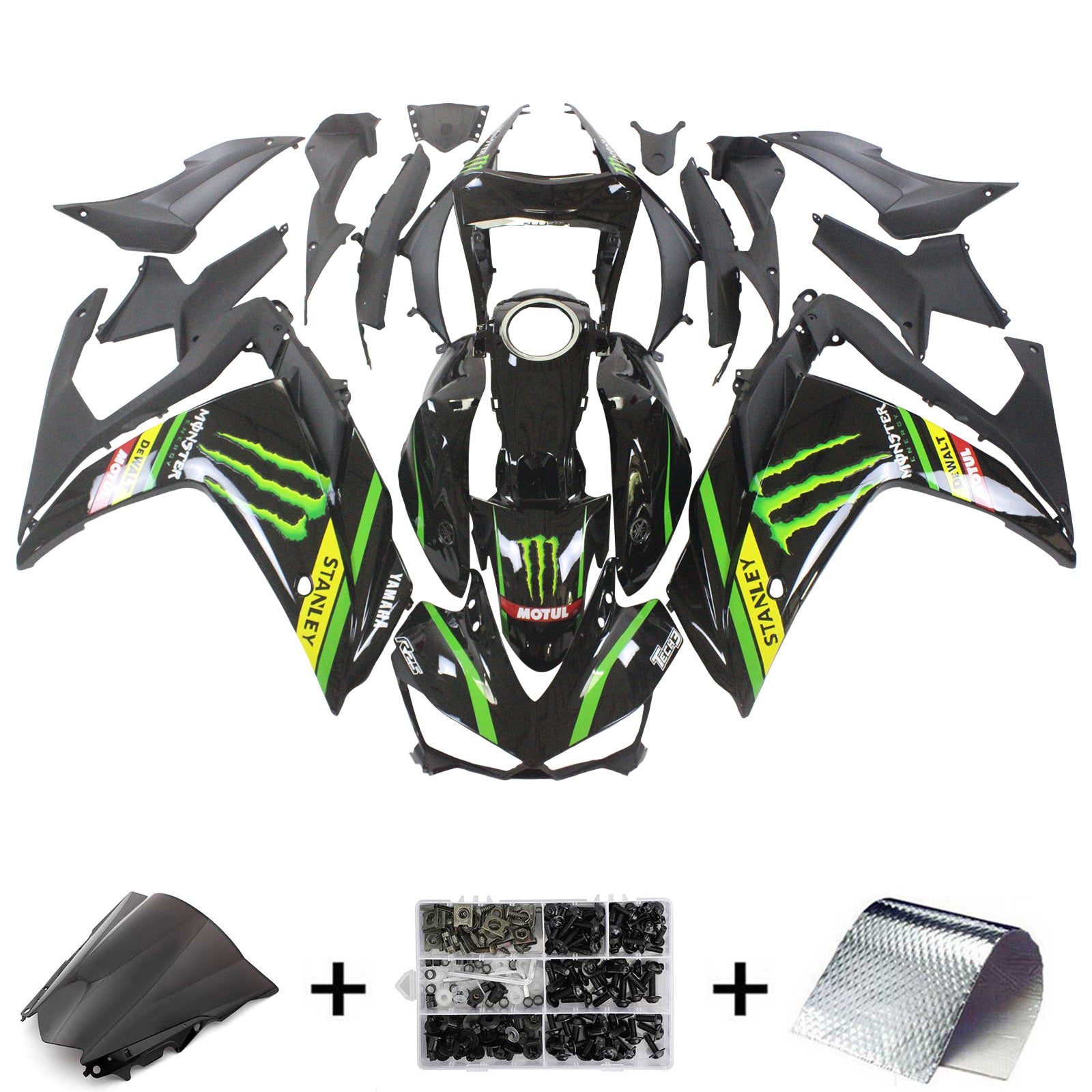 Fairing Kit For Yamaha YZF-R3 2014-2018 R25 2015-2017 Generic