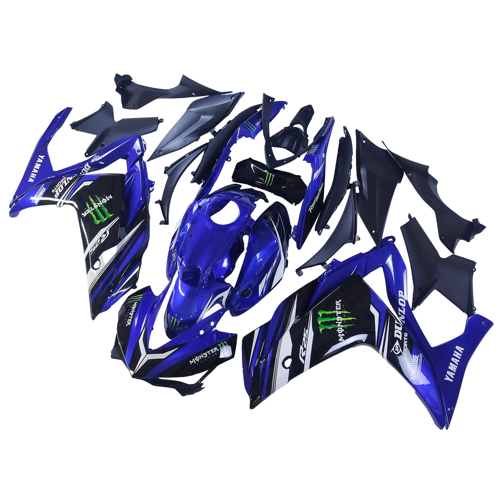 Kit Carenado Para Yamaha YZF-R3 2014-2018 R25 2015-2017 Genérico