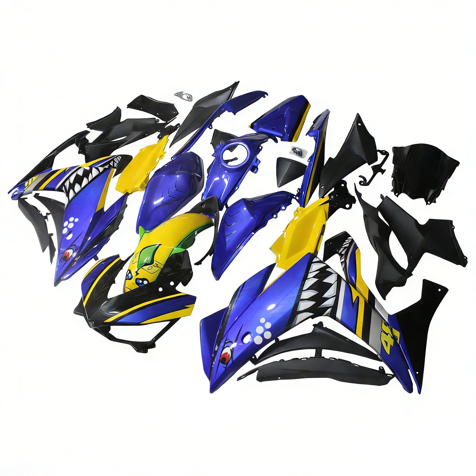 Yamaha YZF-R3 2014-2018 R25 2015-2017 Kit Carenado Carrocería ABS
