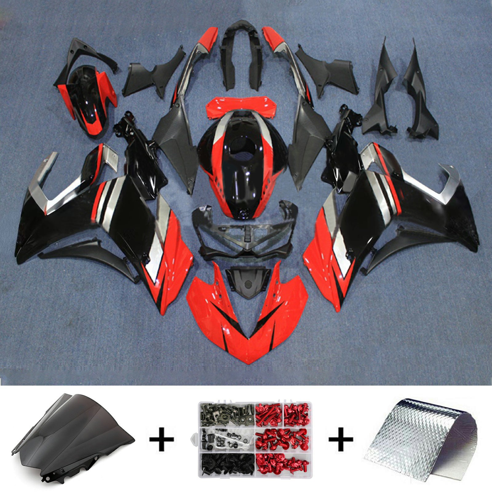Yamaha YZF-R3 2014-2018 R25 2015-2017 Kit Carenado Carrocería ABS