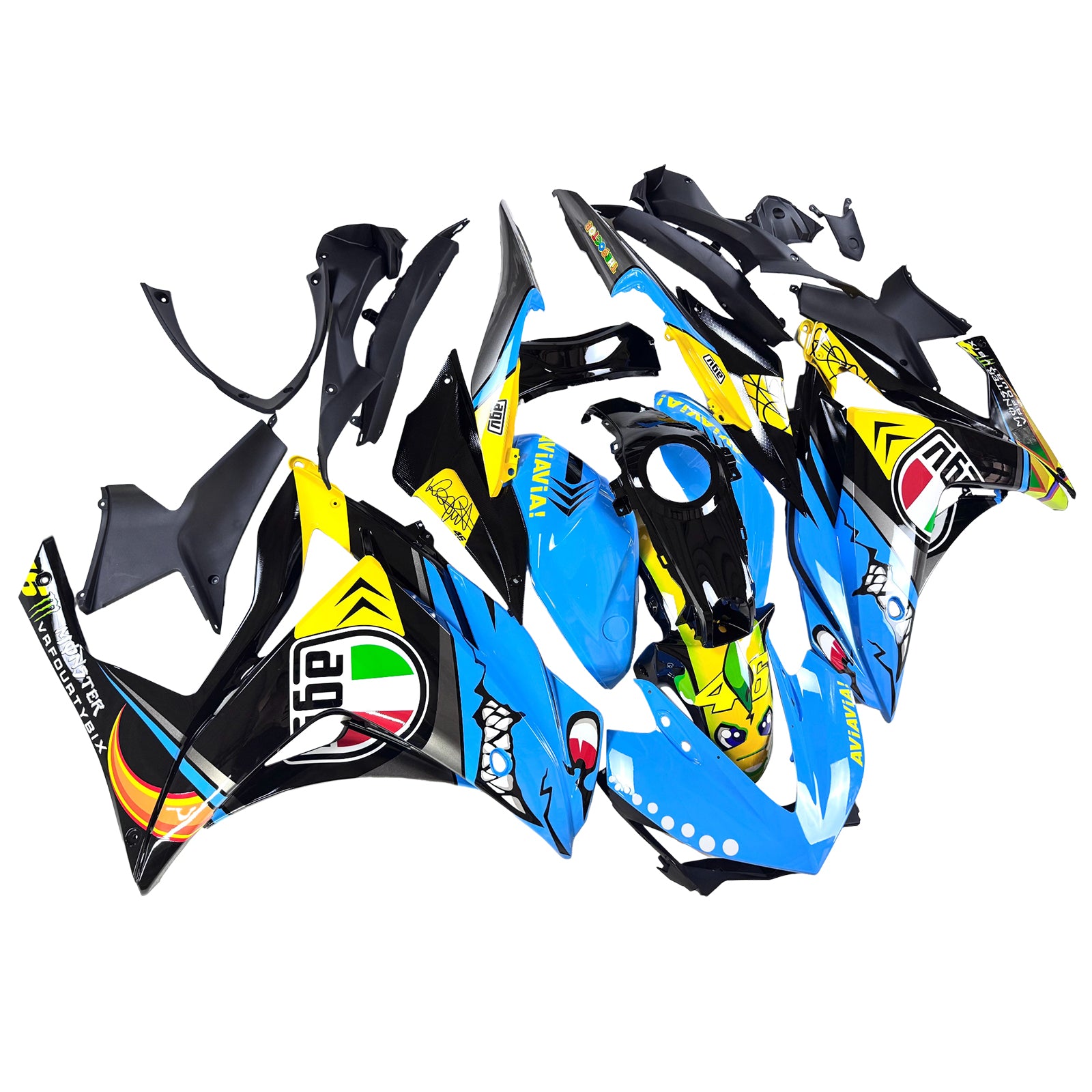 Yamaha YZF-R3 2014-2018 R25 2015-2017 Fairing Kit Bodywork ABS