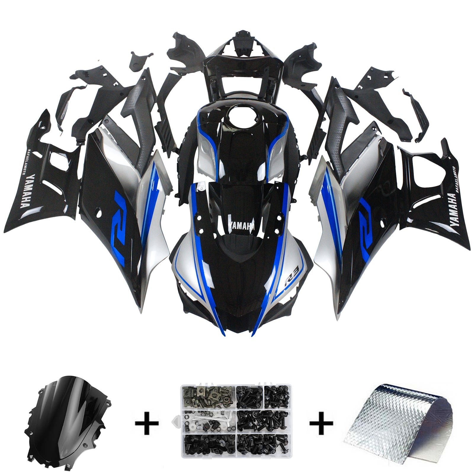 Fairing Kit For Yamaha YZF-R3 R25 2019-2021 Generic