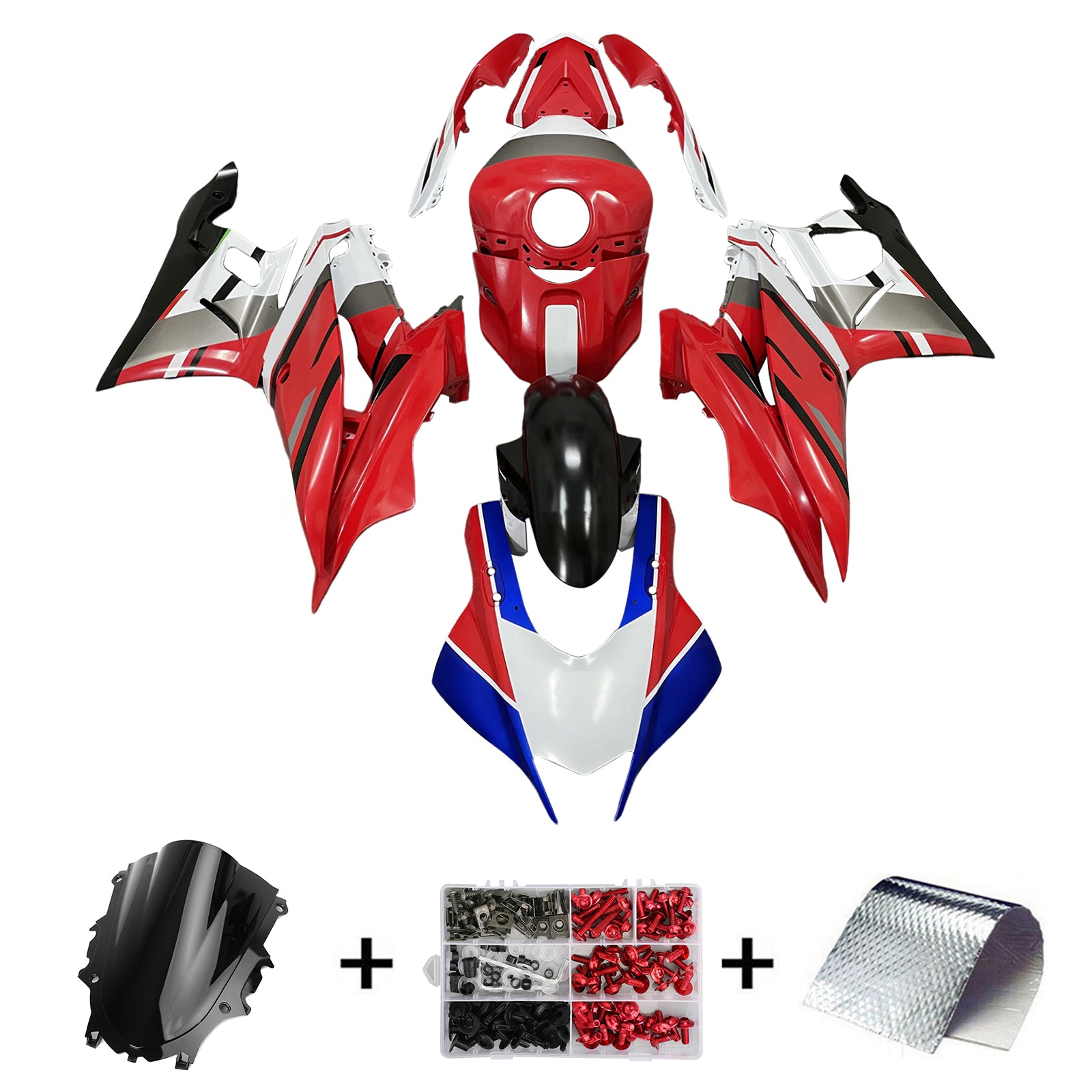 Yamaha YZF-R3 R25 2019-2021 Fairing Kit Bodywork Plastic ABS