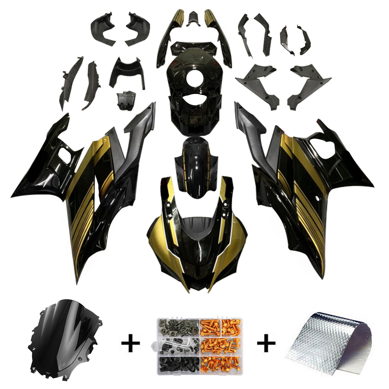 Yamaha YZF-R3 R25 2019-2021 Fairing Kit Bodywork Plastic ABS