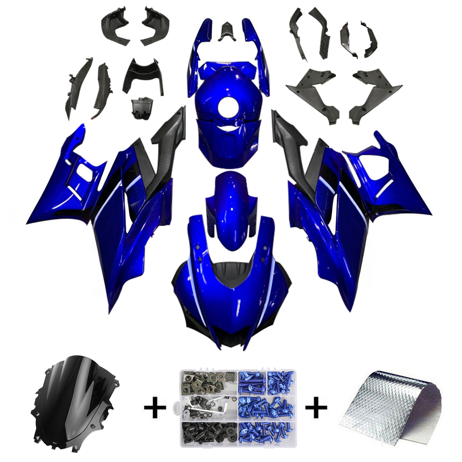 Yamaha YZF-R3 R25 2019-2021 Fairing Kit Bodywork Plastic ABS