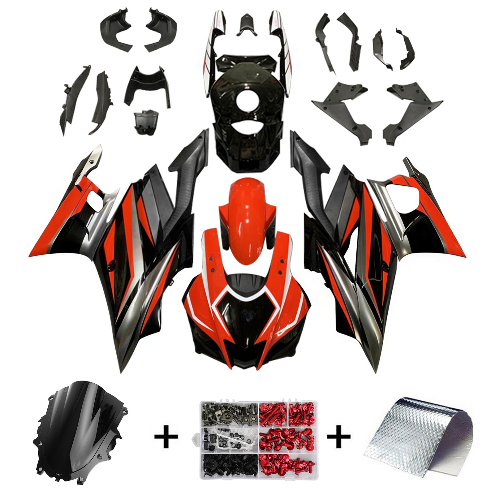 Yamaha YZF-R3 R25 2019-2021 Fairing Kit Bodywork Plastic ABS