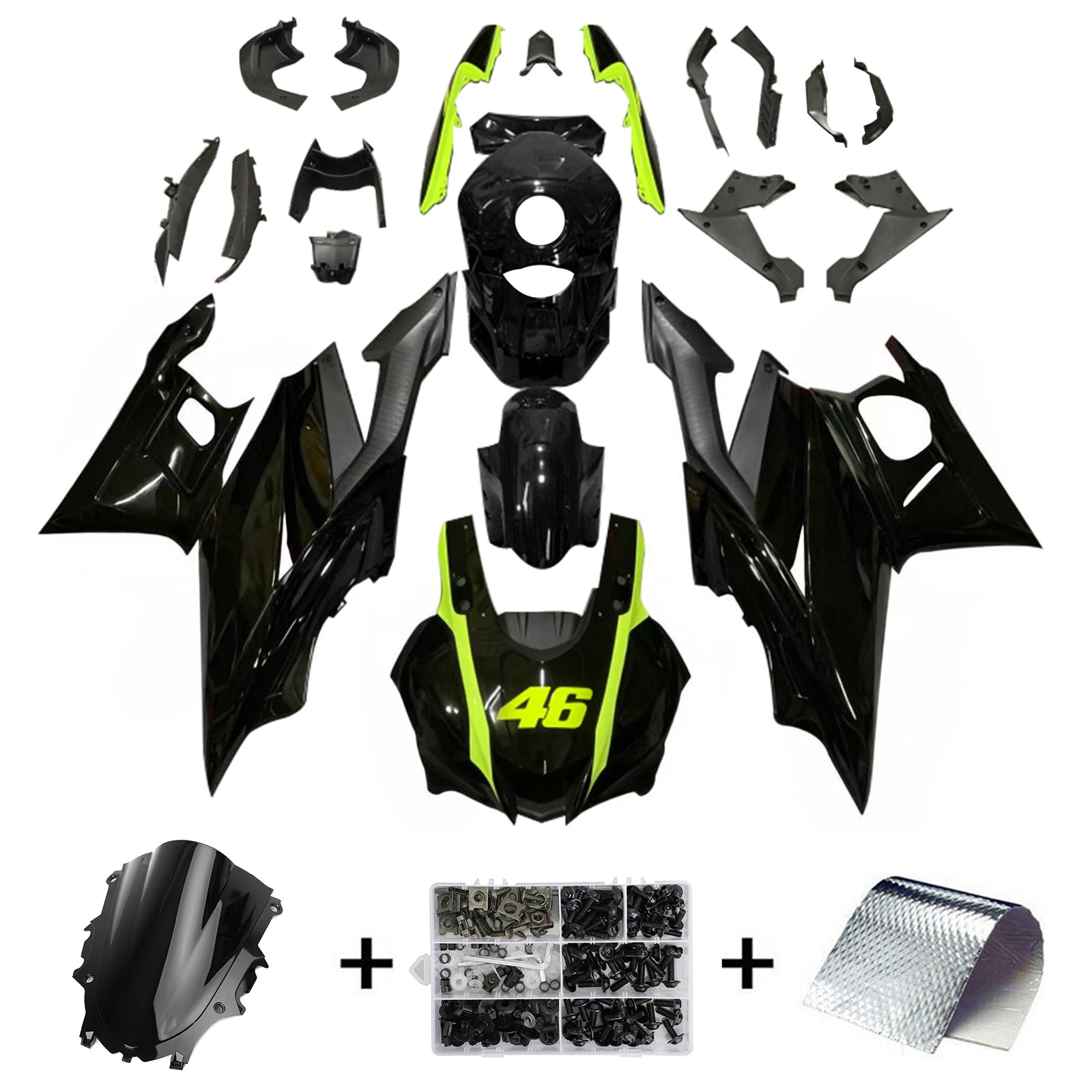 Yamaha YZF-R3 R25 2019-2021 Fairing Kit Bodywork Plastic ABS