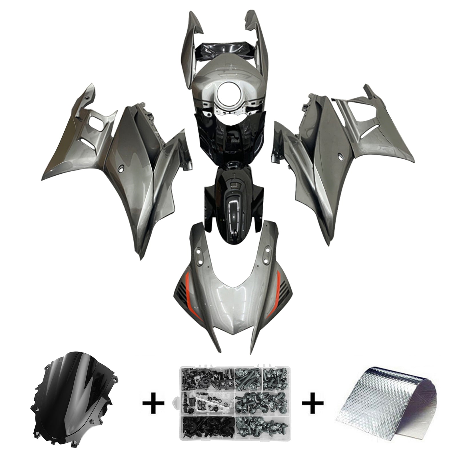 Yamaha YZF-R3 R25 2019-2021 Kit Carenado Carrocería Plástico ABS