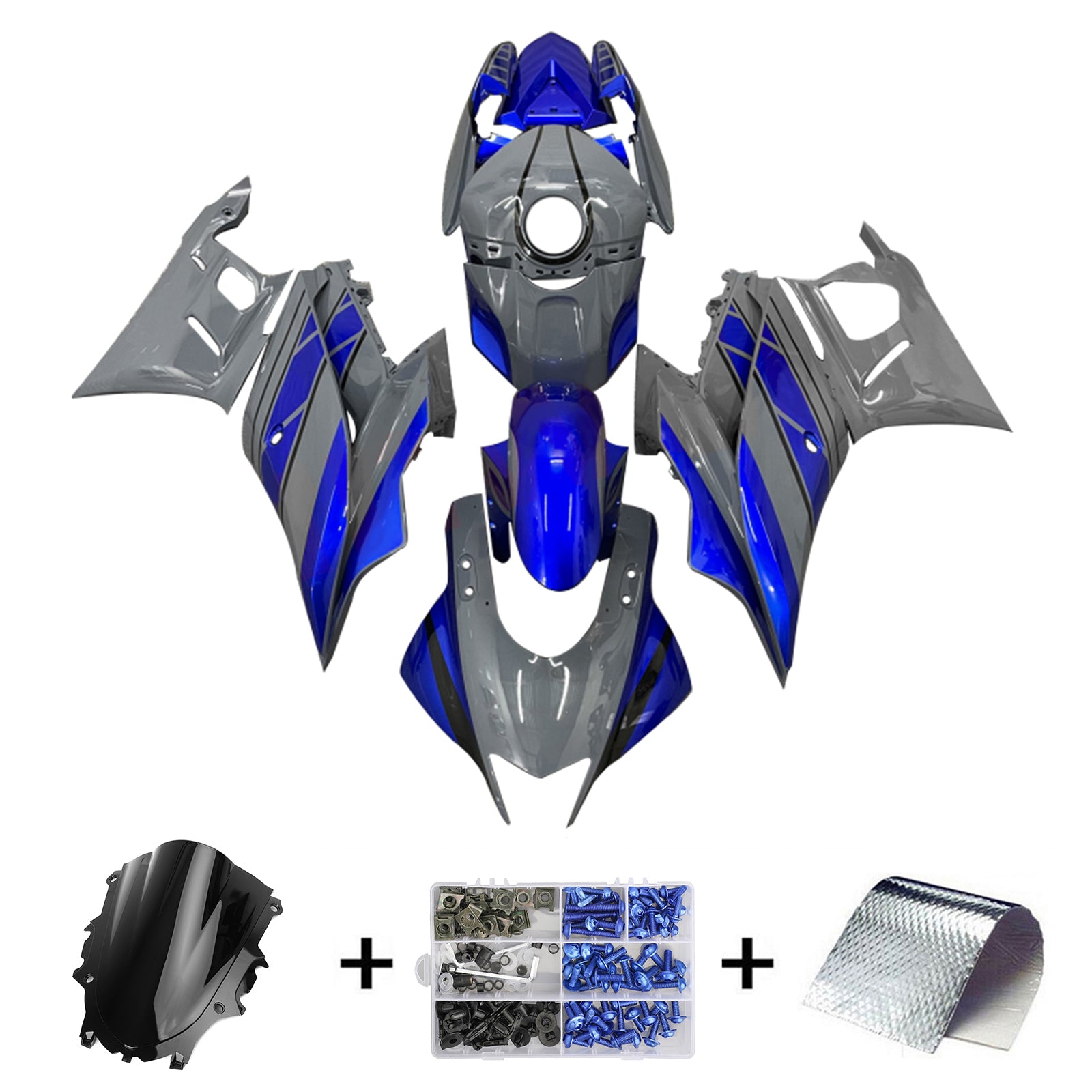 Yamaha YZF-R3 R25 2019-2021 Kit Carenado Carrocería Plástico ABS