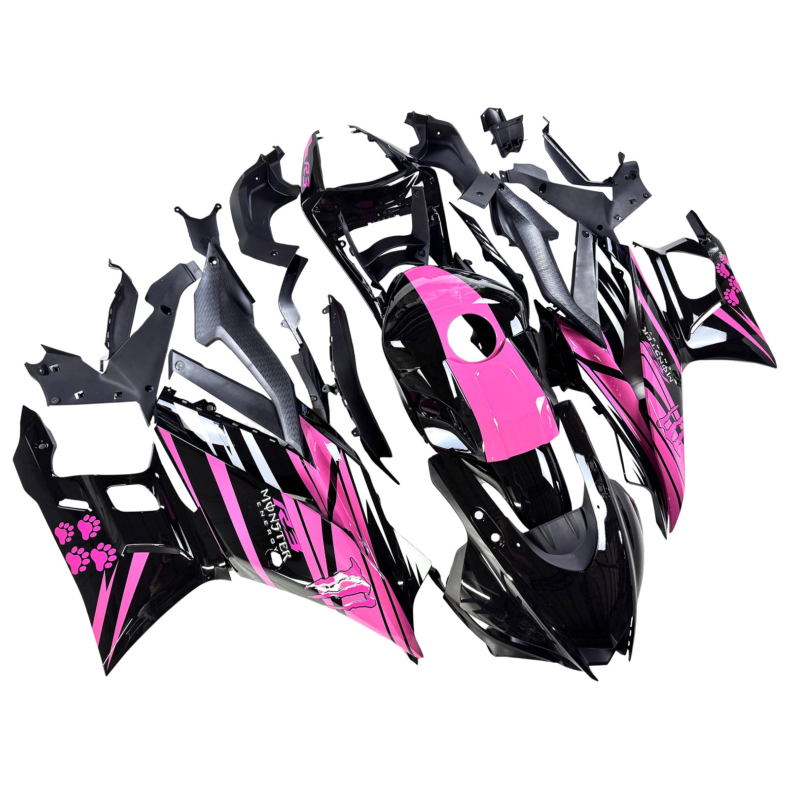 Yamaha YZF-R3 R25 2019-2021 Fairing Kit Bodywork Plastic ABS