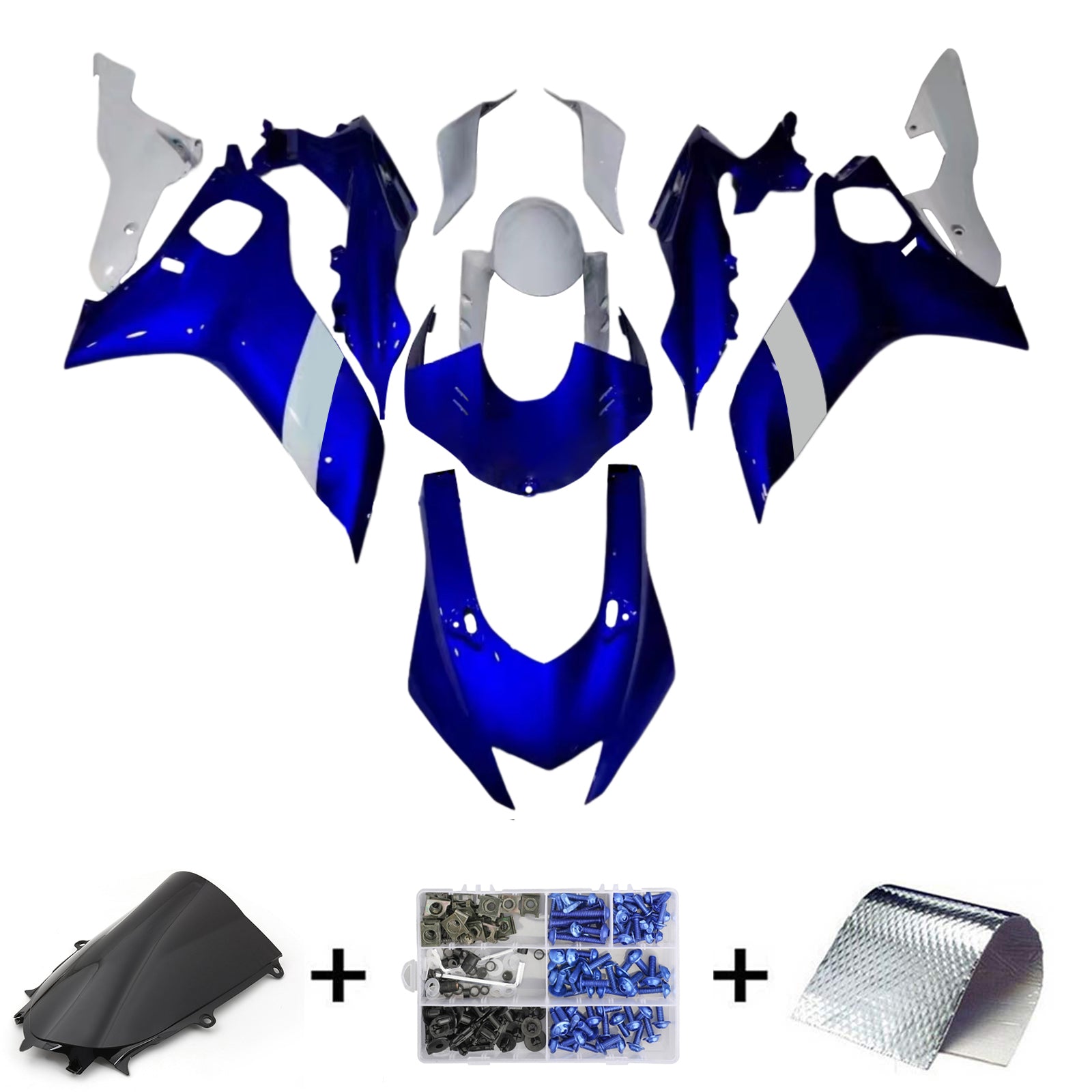 Yamaha YZF-R6 2017-2023 Fairing Kit Bodywork Plastic ABS